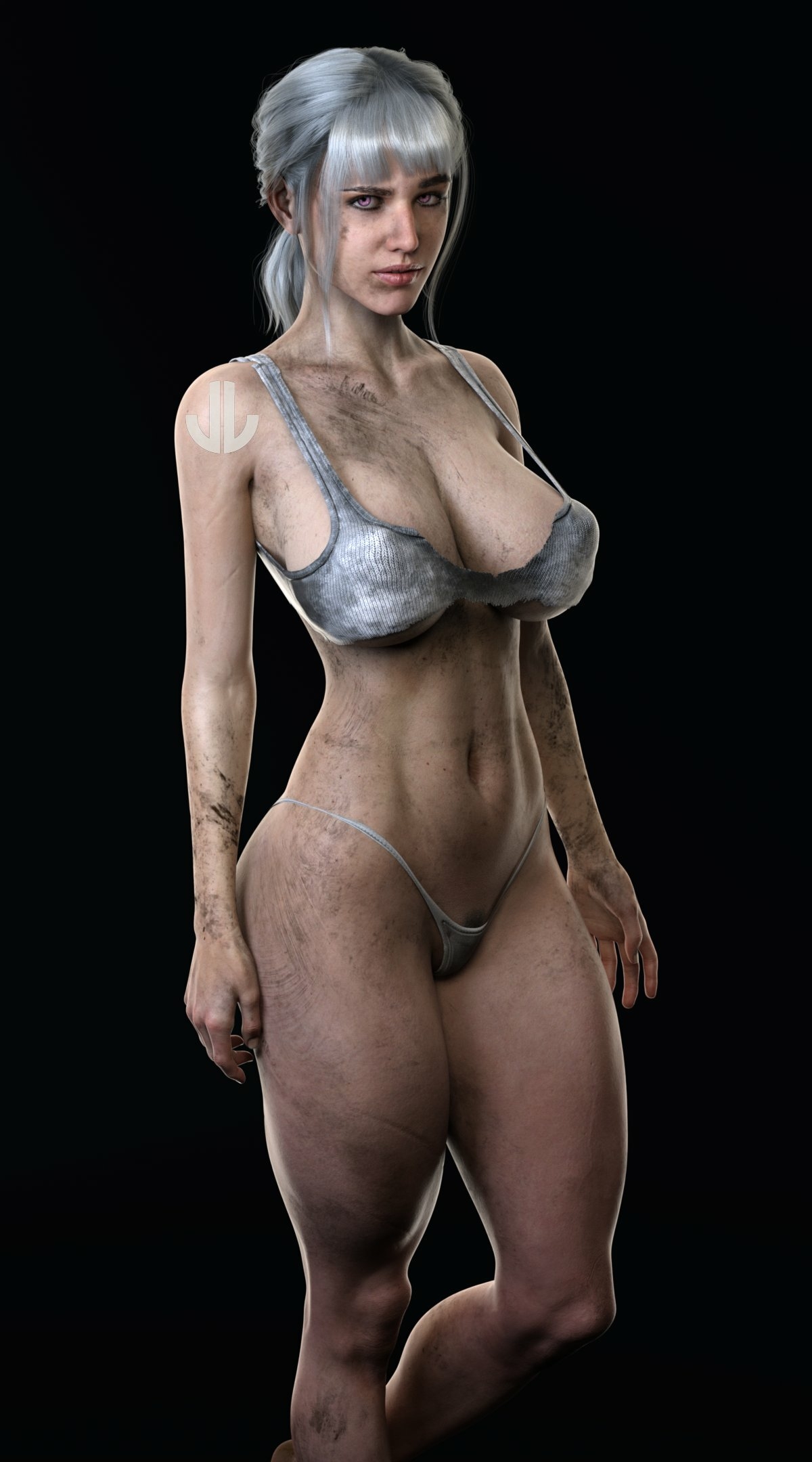 Sexy ladies  Original Character Lingerie Sexy Lingerie Bikini Nipples Pink Nipples Sexy Naked Horny Face Horny 3d Porn Boobs Big boobs Ass 2