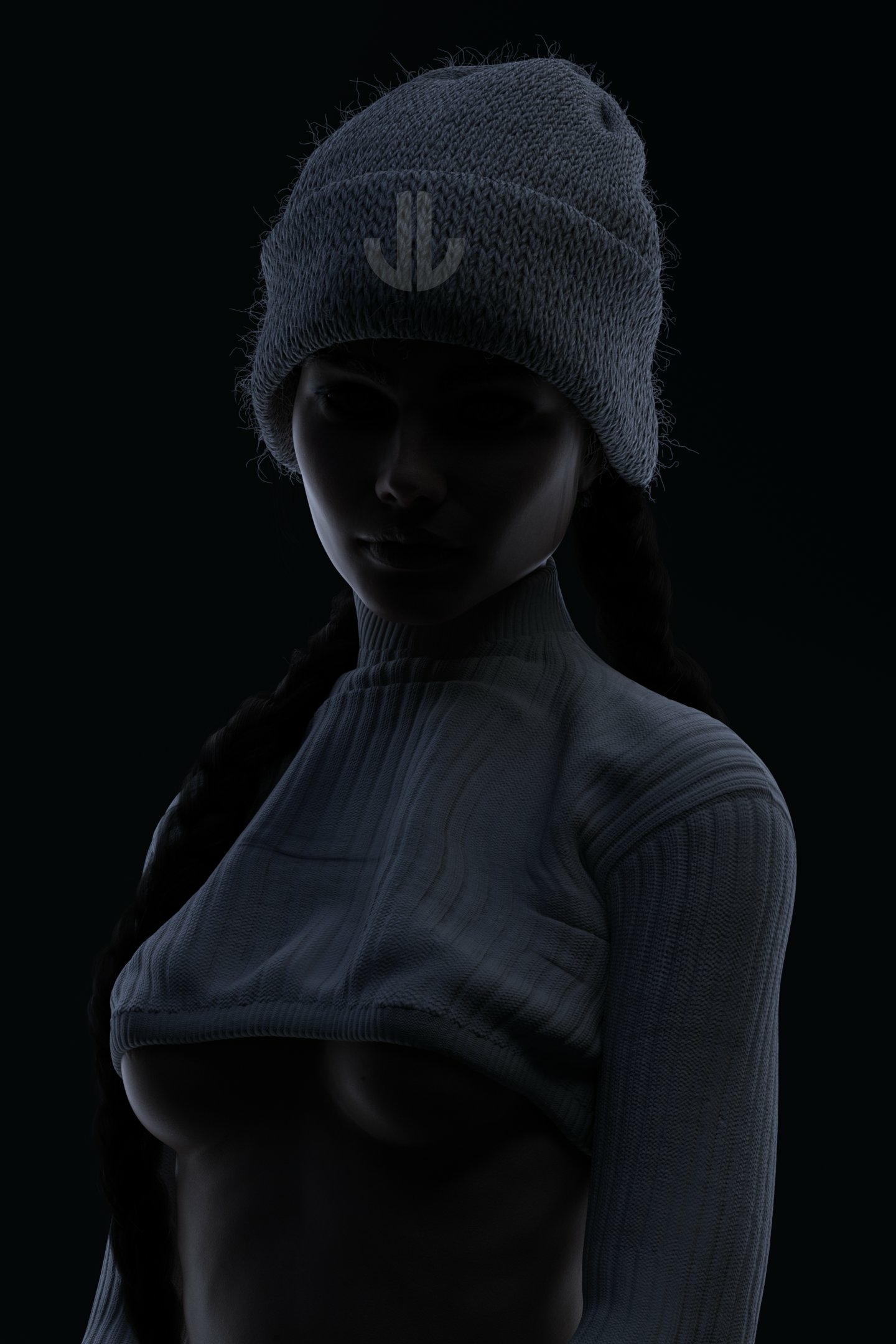 Dark secret  Original Character Bikini Sexy Naked Horny Face Horny 3d Porn Boobs Big boobs Ass