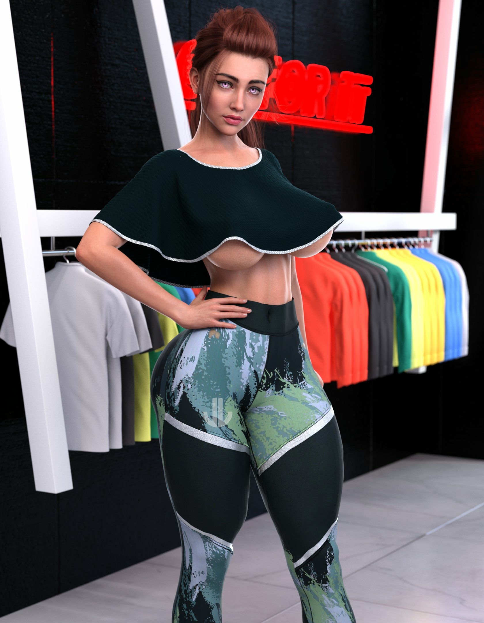 Title in progress.  Original Character Pussy Shaved Pussy Nipples Pink Nipples Naked Fully Naked Boobs Big boobs Big Tits Sexy Horny 3d Porn Ass