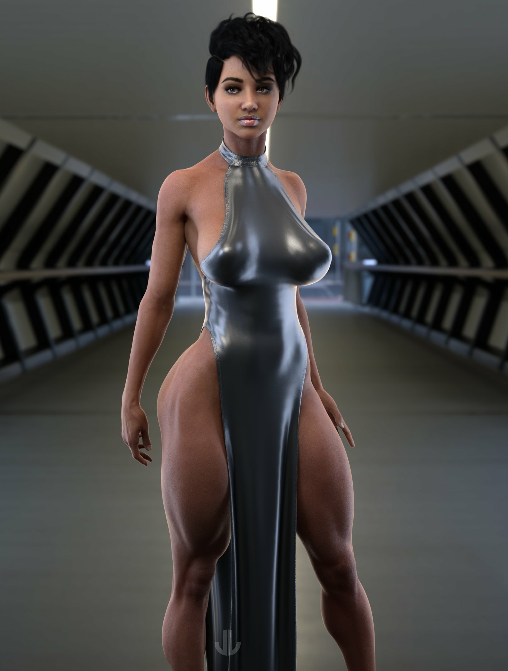 A hair away  Original Character Ass Big Ass Nipples Pink Nipples Naked Fully Naked Tits Boobs Sexy Horny 3d Porn