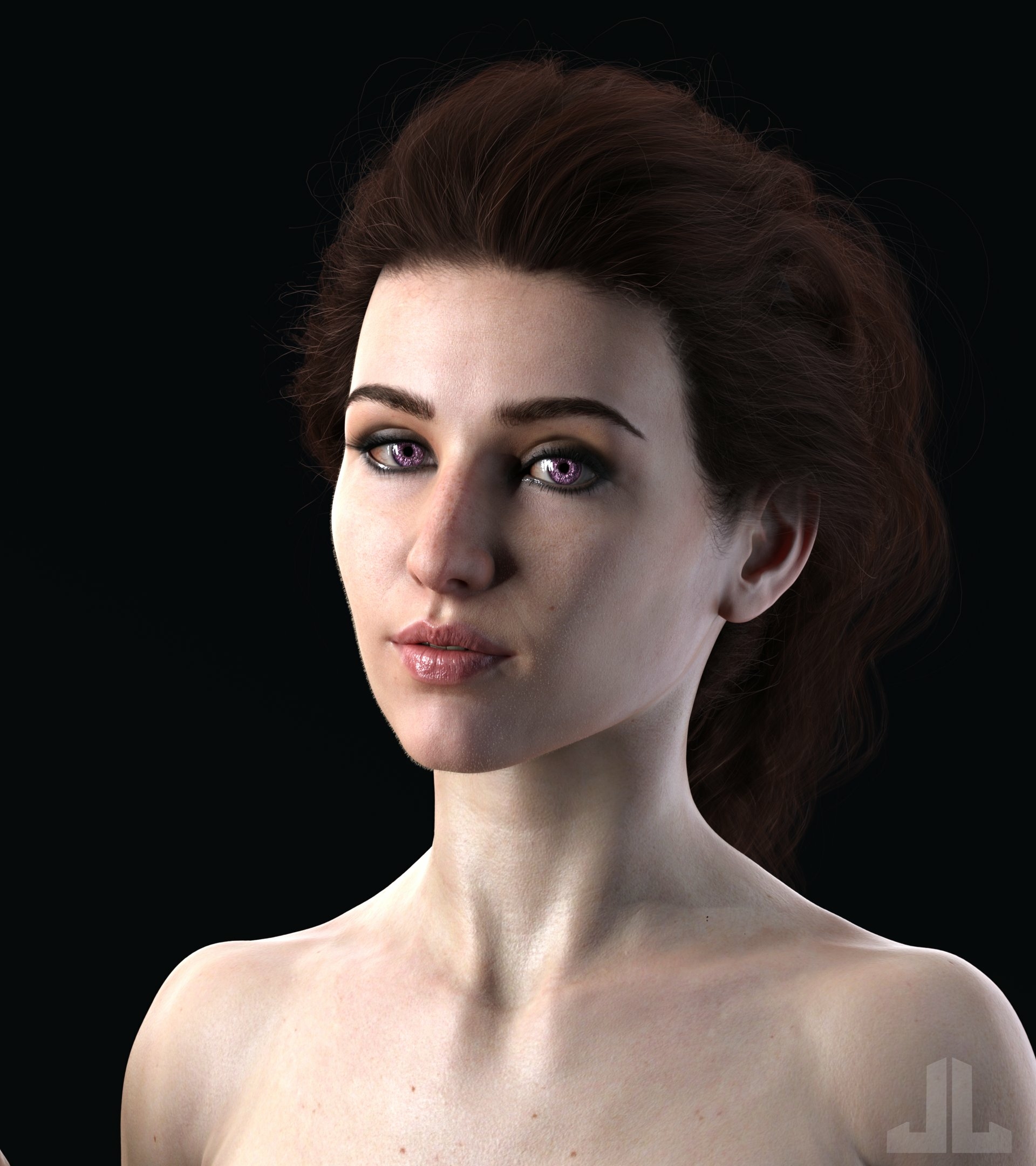 Creepy good look  Original Character Nipples Pink Nipples Naked Fully Naked Ass Big Ass Tits Boobs Sexy Horny 3d Porn