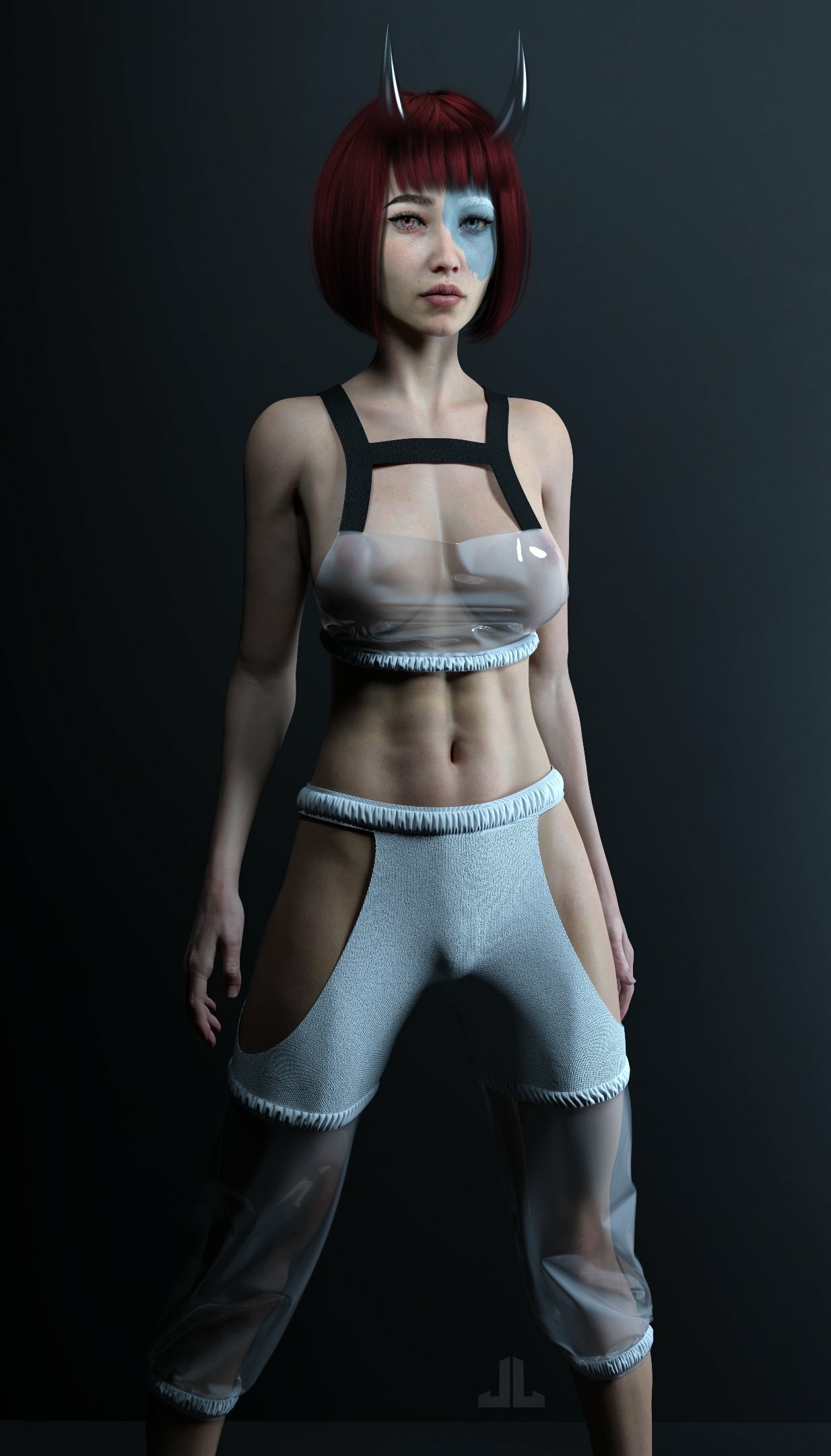 sexy pose  Original Character Fully Naked Naked Boobs Tits Sexy Horny 3d Porn 2