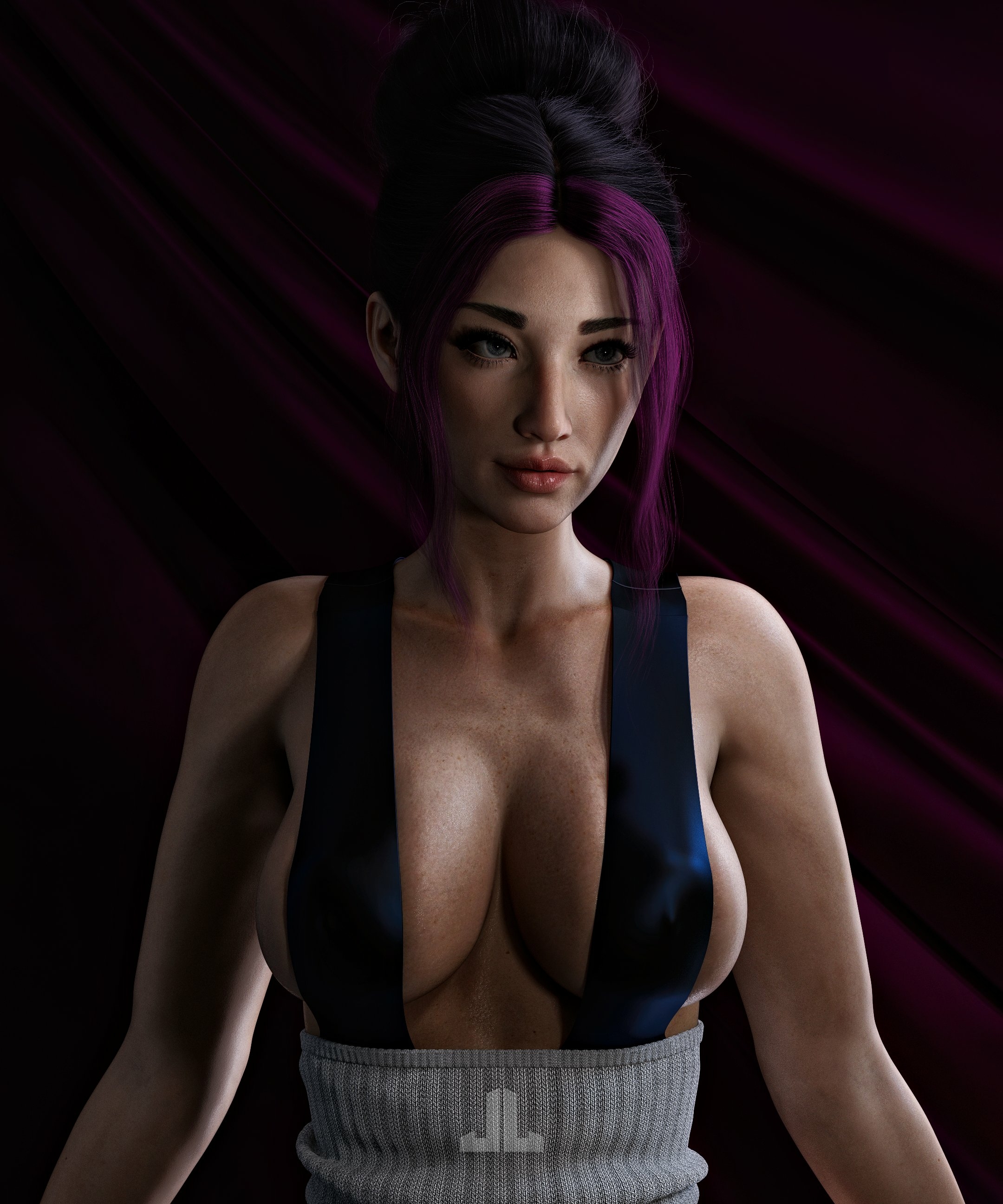 Nude sexy pose  Original Character Pussy Shaved Pussy Ass Nipples Pink Nipples Naked Half Naked Boobs Tits Sexy Horny 3d Porn
