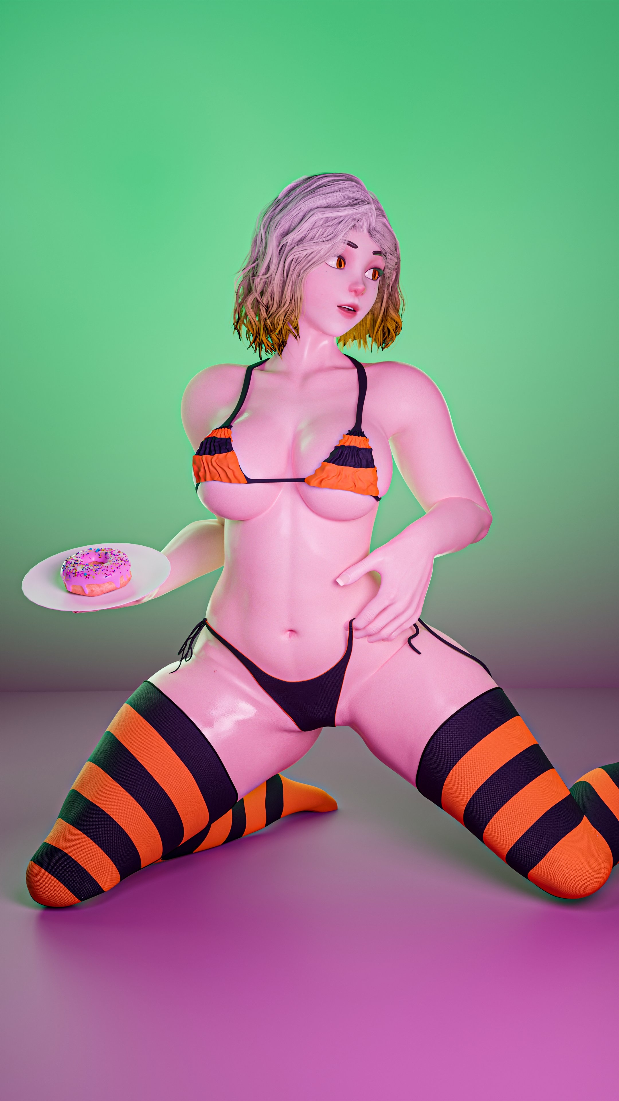 Sweet tooth Mei Mei (Overwatch) Overwatch Sexy Lingerie Bikini Lingerie Naked Fully Naked Boobs Ass Tits Sexy Horny Face Horny 3d Porn