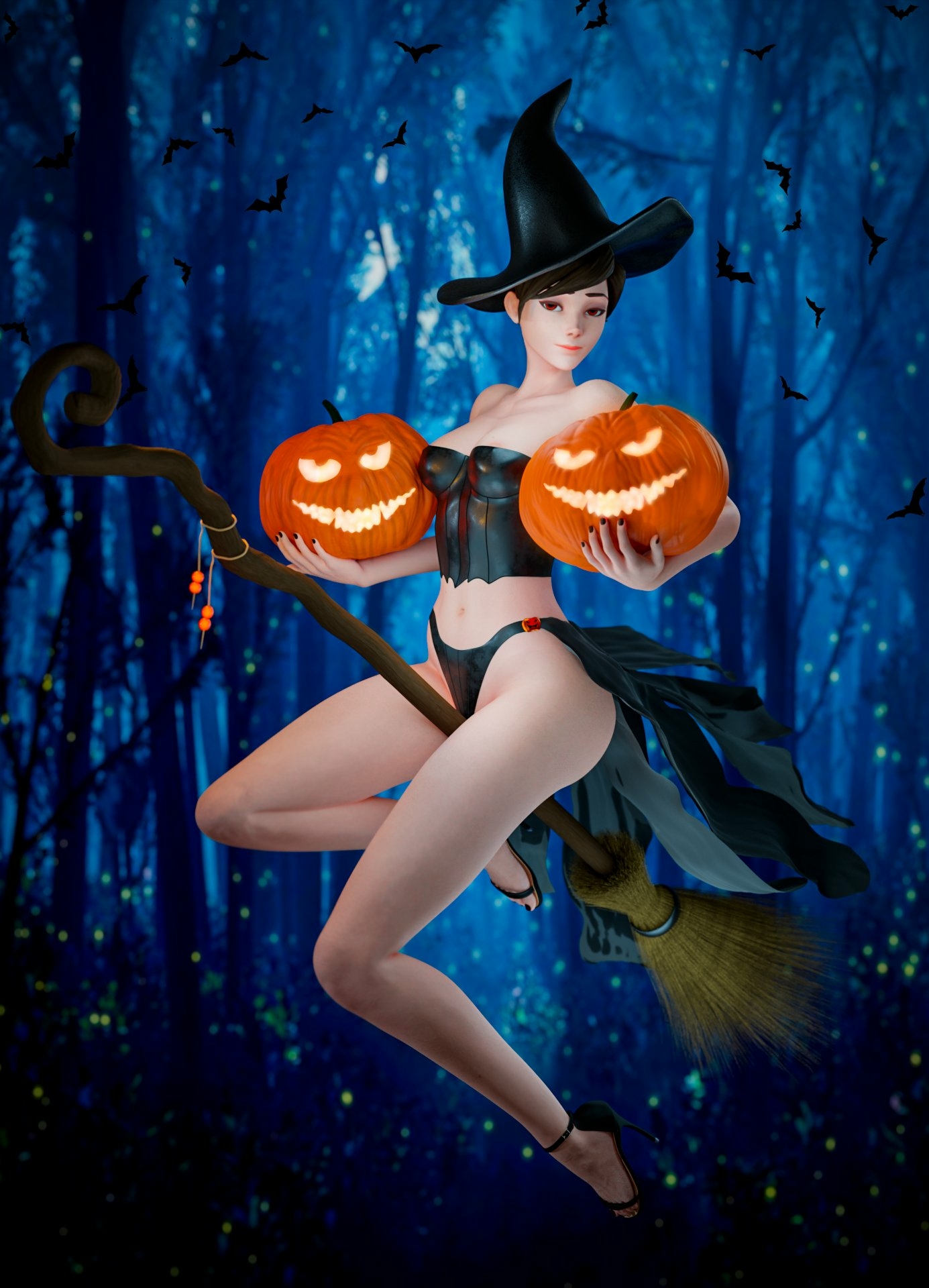Witch Tracer Tracer Overwatch Lingerie Sexy Lingerie Naked Boobs Ass Tits Sexy Horny Face Horny 3d Porn