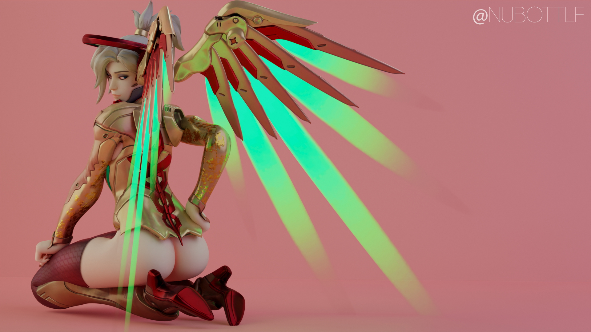 Mercy Sexy Wallpaper Overwatch Mercy Overwatch Sexy Ass Booty Videogame