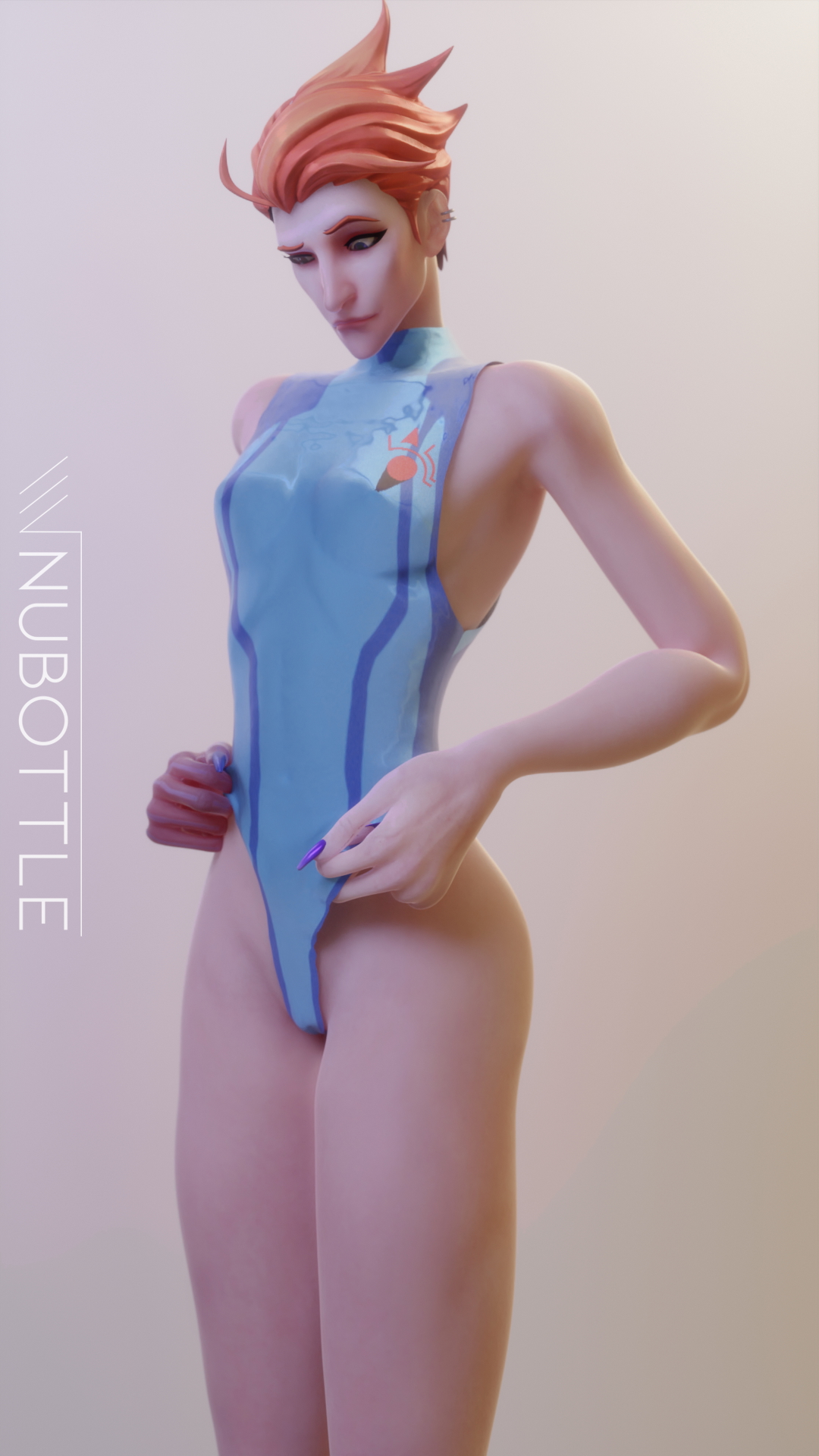 Moira Got Cream Moira Overwatch Sexy Solo Pose Videogame 2