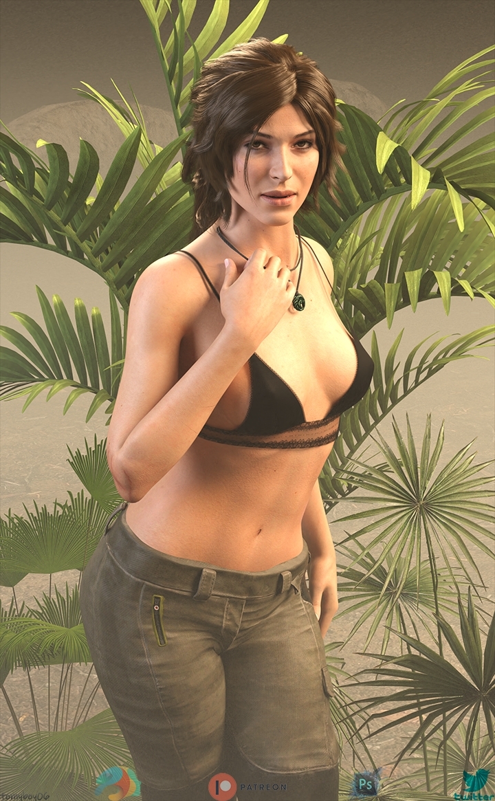 tomySTYLEs Lara - Jungle  3dnsfw Nude Nsfw 3