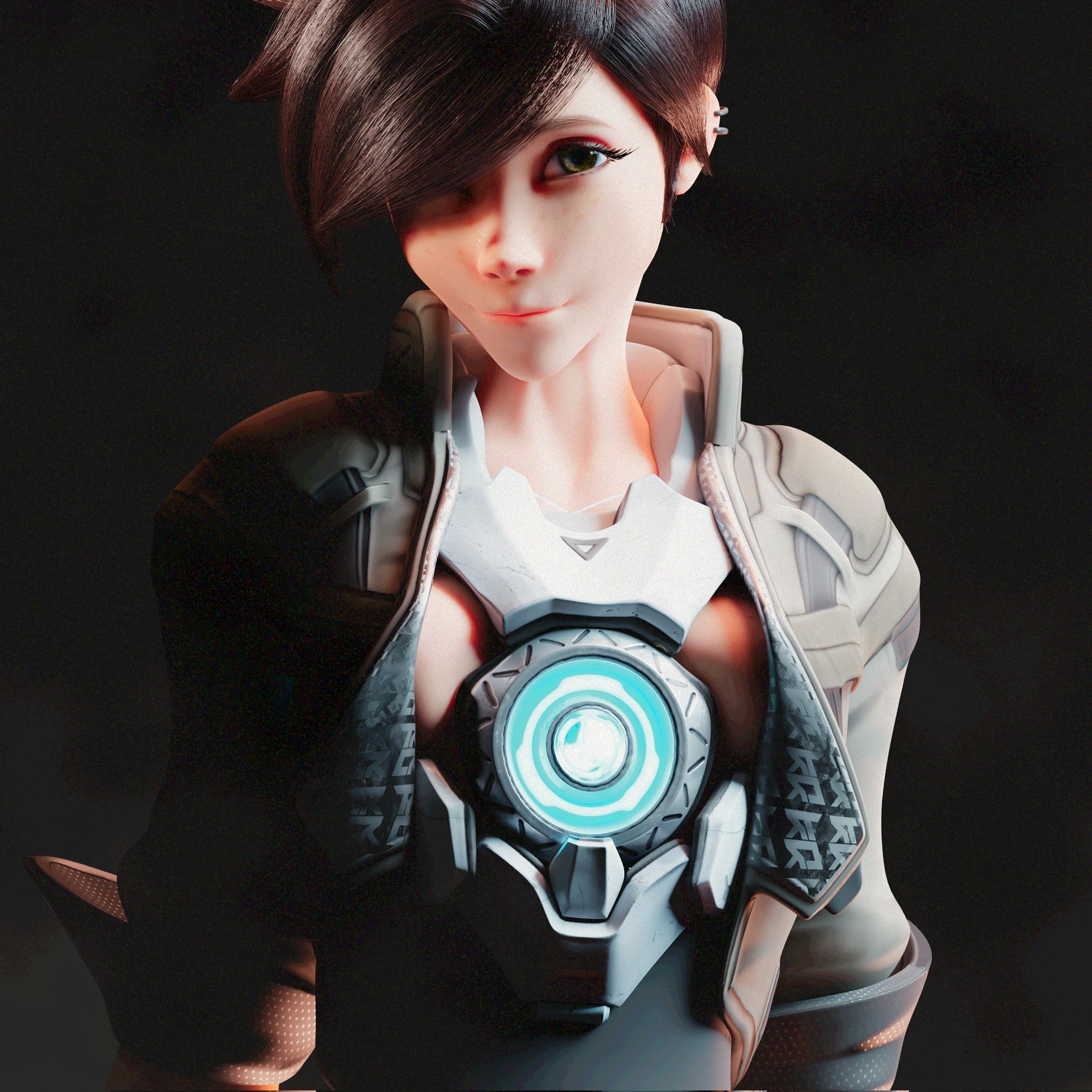 Hot tracer Tracer Overwatch Boobs Horny Face Horny Sexy Ass Big Tits 3d Porn 2