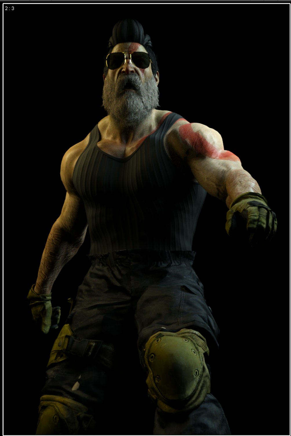 For shits and giggles Kratos God Of War Sexy Horny Face Ass Boobs 3d Porn