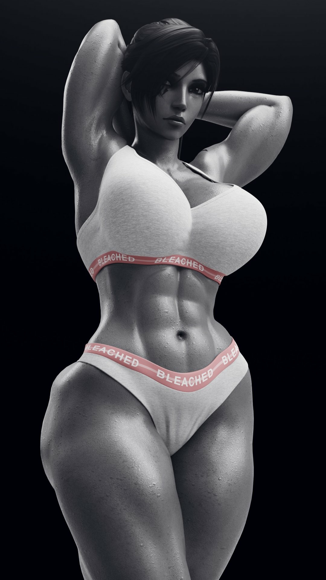 Pharah BLEACHED photoshoot Part 2  Bikini Lingerie Sexy Lingerie Boobs Big boobs Ass Horny Face Sexy 3d Porn