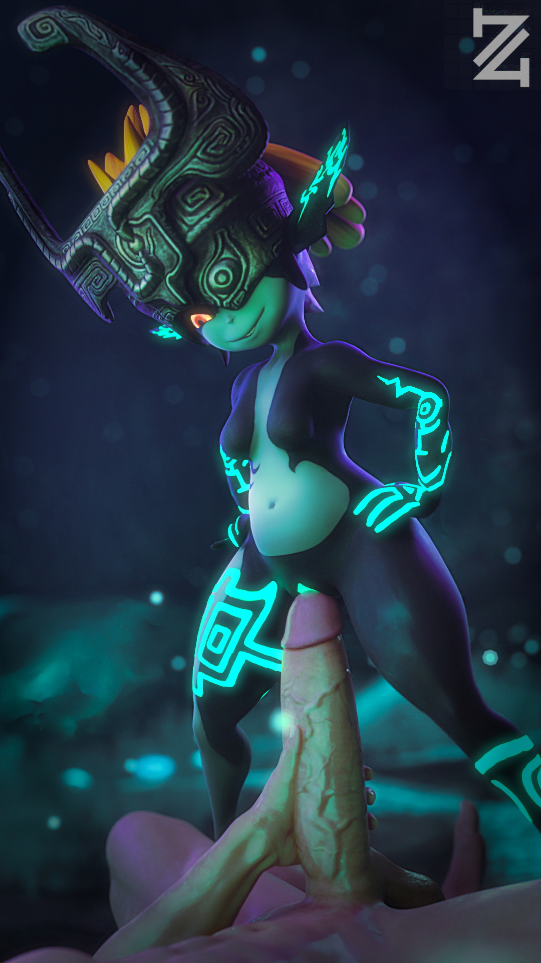 Midna Tease Midna The Legend Of Zelda Pinup Ass Big Ass Big Cock Tease Thick Thighs