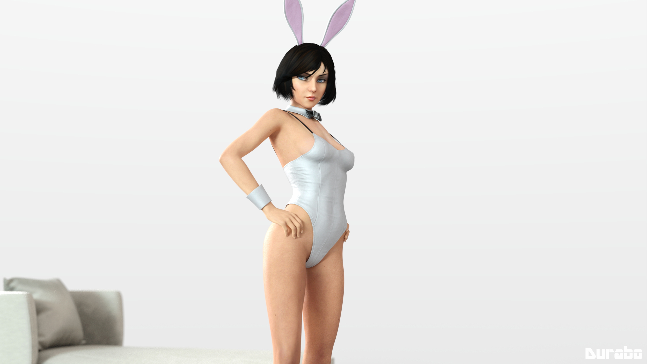 Bunny Elizabeth Elizabeth Comstock Elizabeth Bioshock Infinite Solo Feet Pinup 2