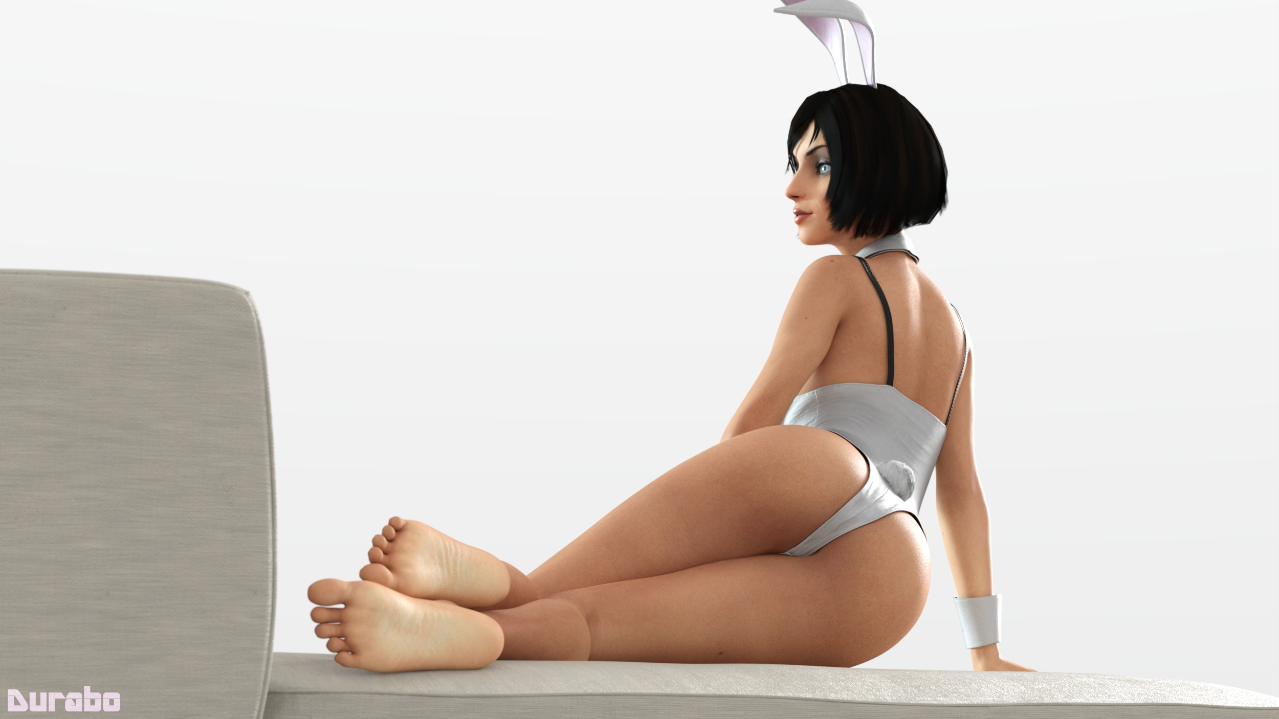 Bunny Elizabeth Elizabeth Comstock Elizabeth Bioshock Infinite Solo Feet Pinup 3