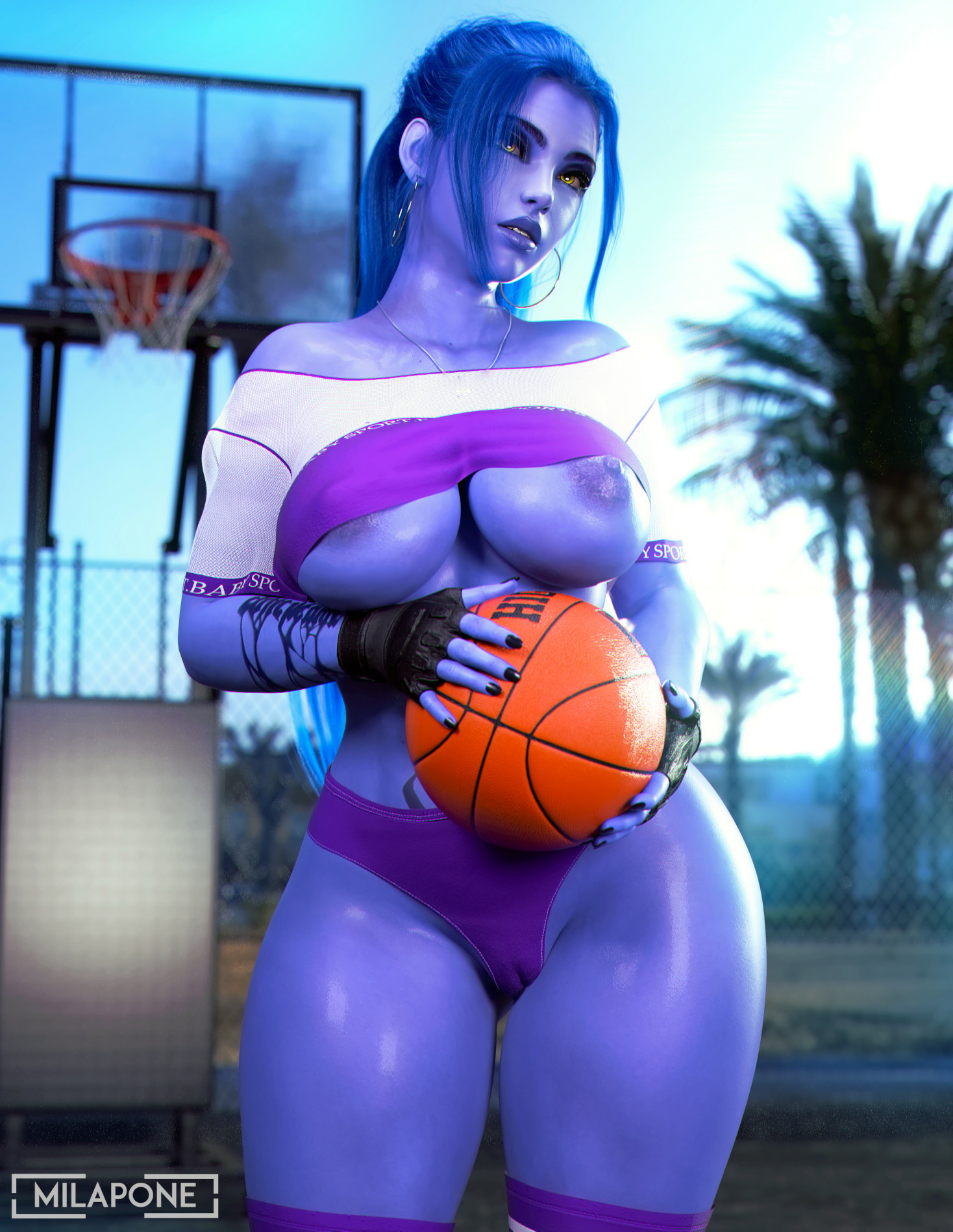 Let s play a match 🏀 Widowmaker Overwatch Nipples Cake Boobs Big boobs Ass Tits Horny Naked Sexy 3d Porn