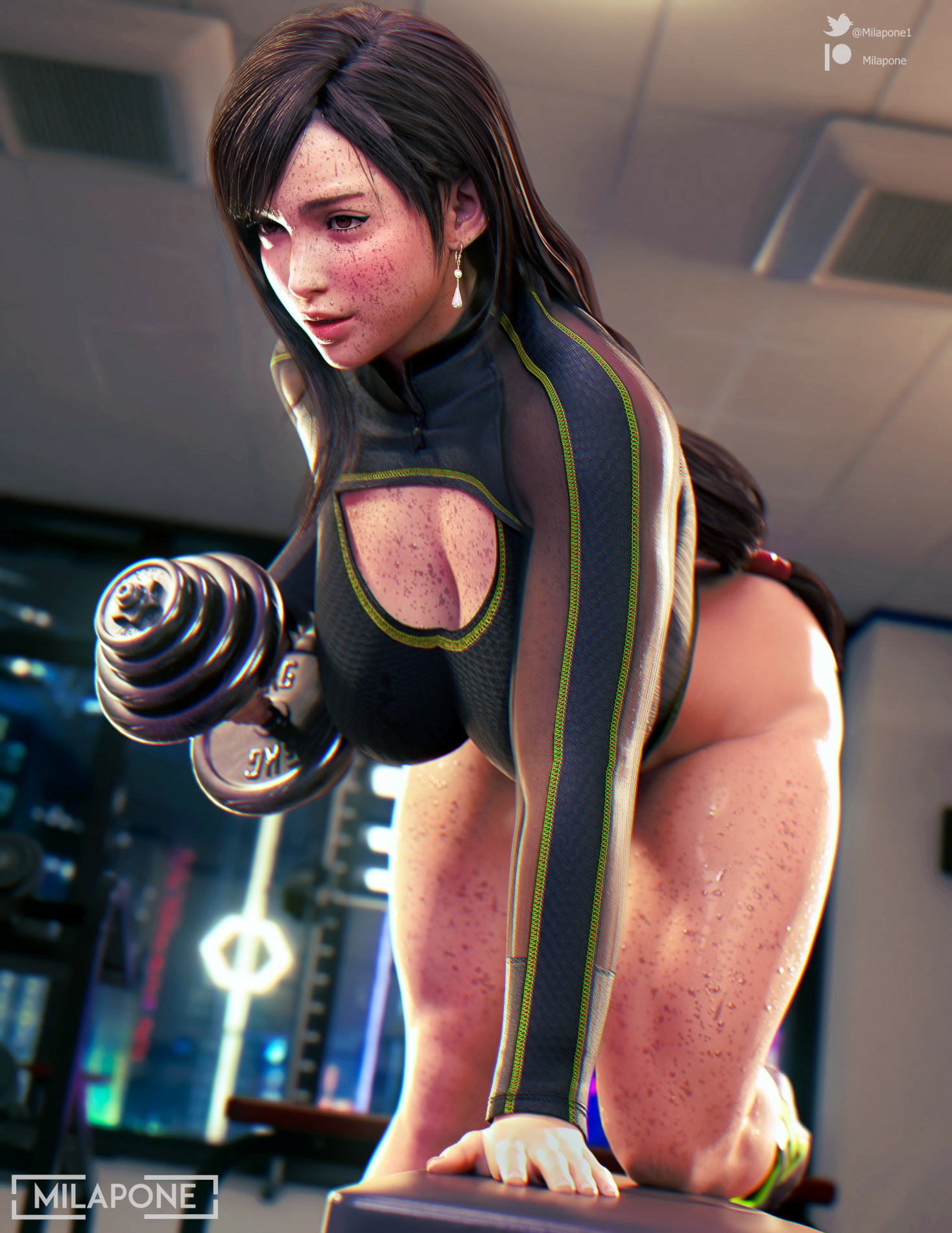 ..496  497  498  499 and 500! ~ Tifa Lockhart Final Fantasy Muscular Girl Ass Cake Boobs Big boobs Tits Horny Naked Sexy 3d Porn