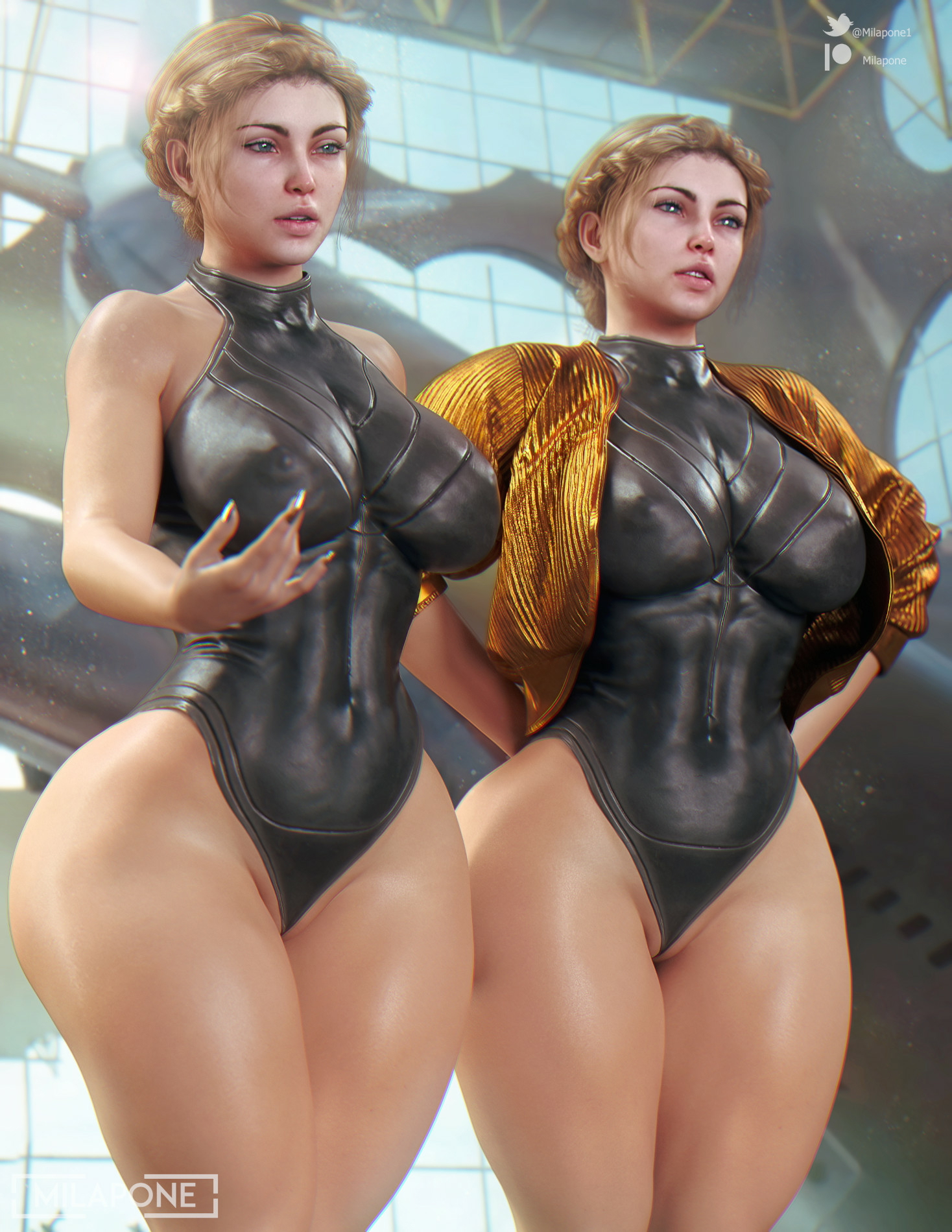 Try to be gentle  Comrade Major~ Atomic Heart The Twins (atomic Heart) Cake Muscular Girl Boobs Big boobs Big Tits Sexy Horny Face Horny 3d Porn