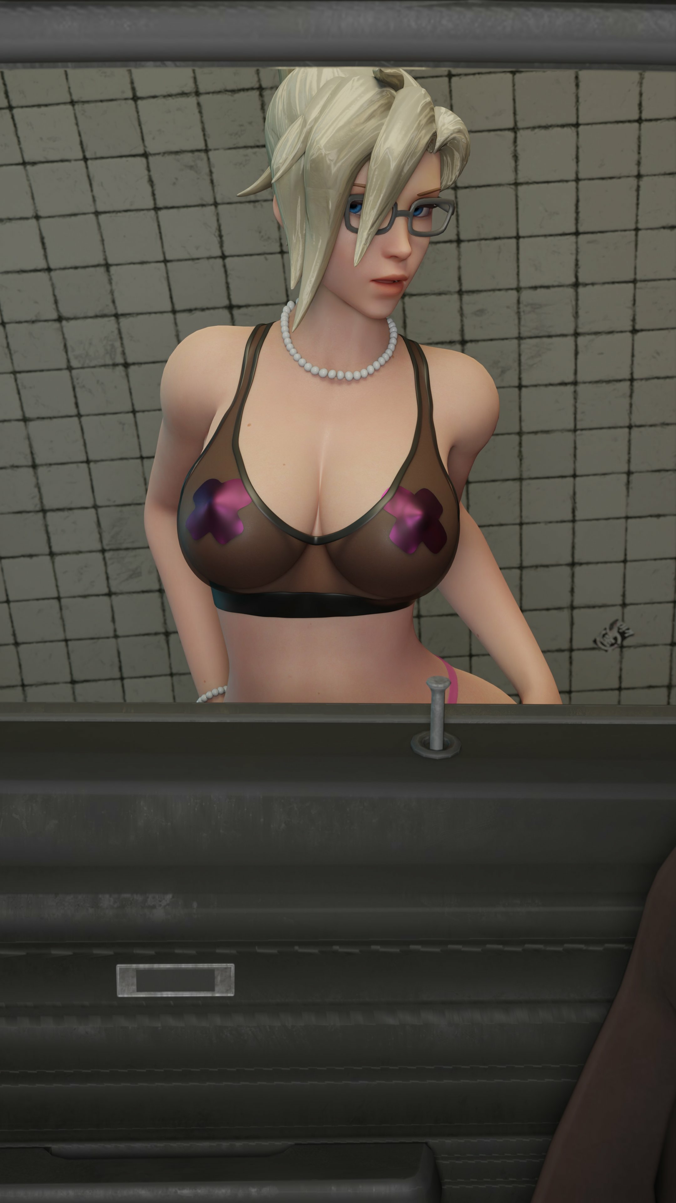 More  variations Mercy Overwatch Bikini Lingerie Ass Big Ass Boobs Big boobs Tits Sexy Horny Face Horny 3d Porn