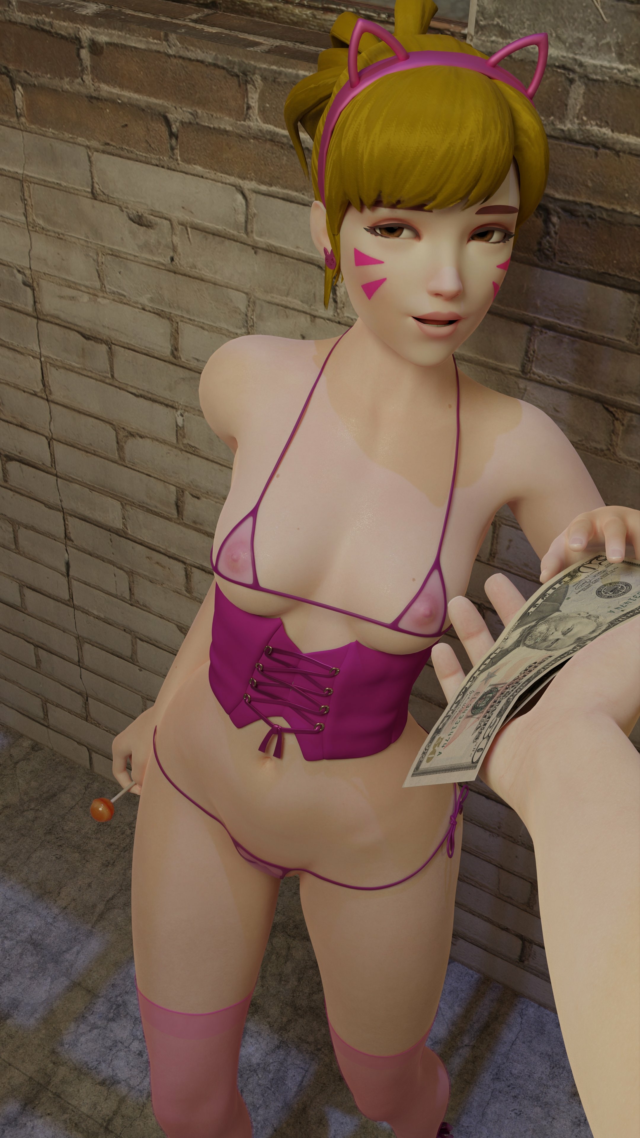 More  yes more. Dva (overwatch) Overwatch Lingerie Ass Big Ass Boobs Big boobs Tits Sexy Horny Face Horny 3d Porn 2