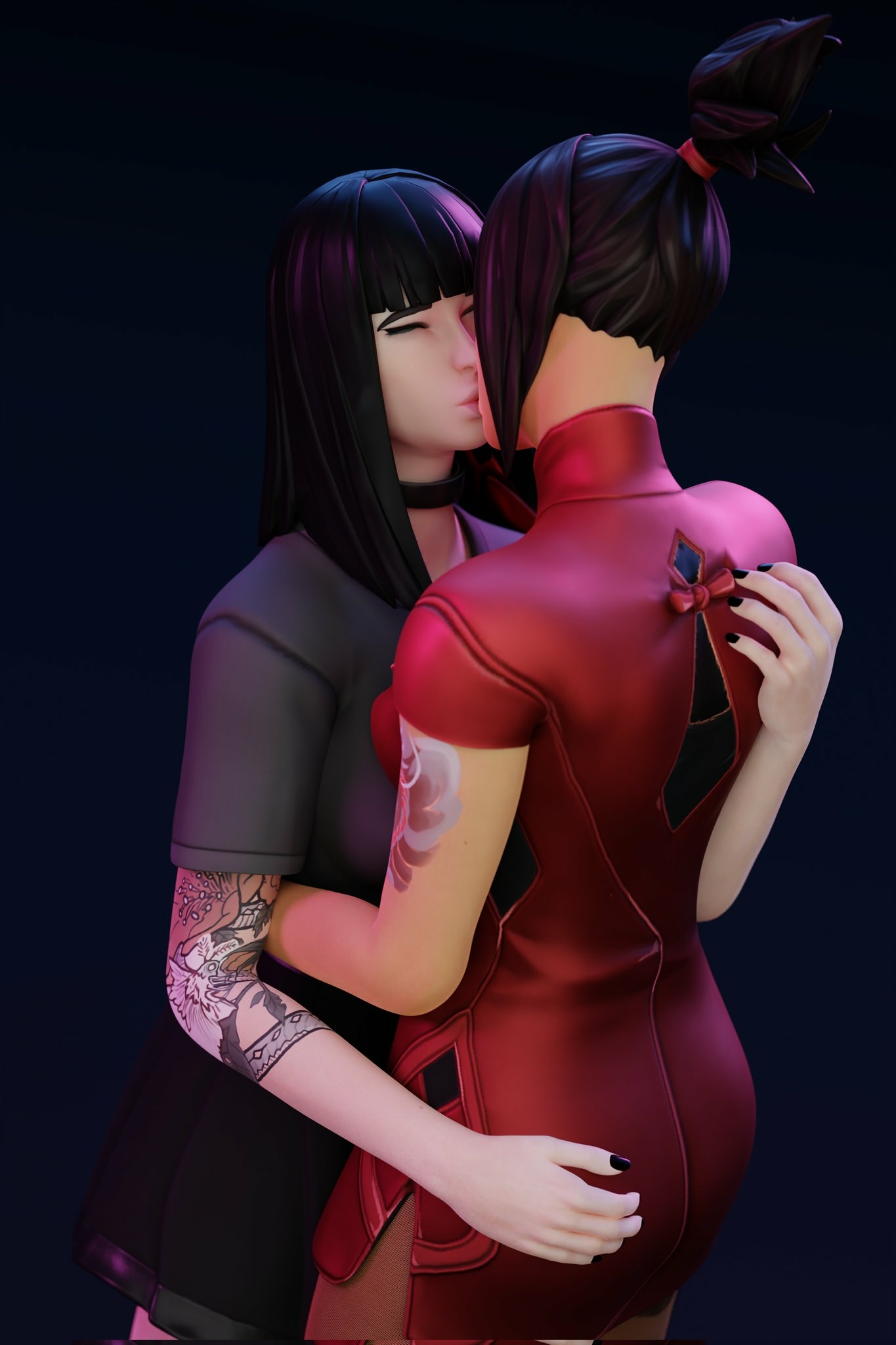 Kisses are most romantic 🥺💖 Charlotte Demi Fortnite Boobs Big boobs Tits Ass Sexy Horny Face Horny 3d Porn Pussy 2