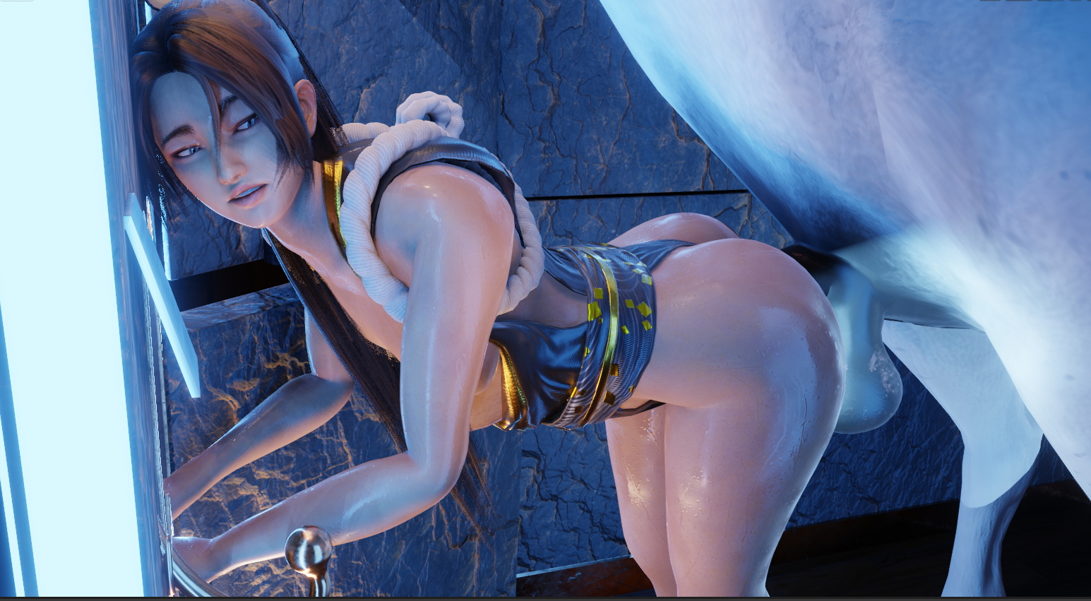 Mai doggystyle with a horse Mai Shiranui Dead Or Alive Assfuck Fuck Horse Doggy Style Armor 10