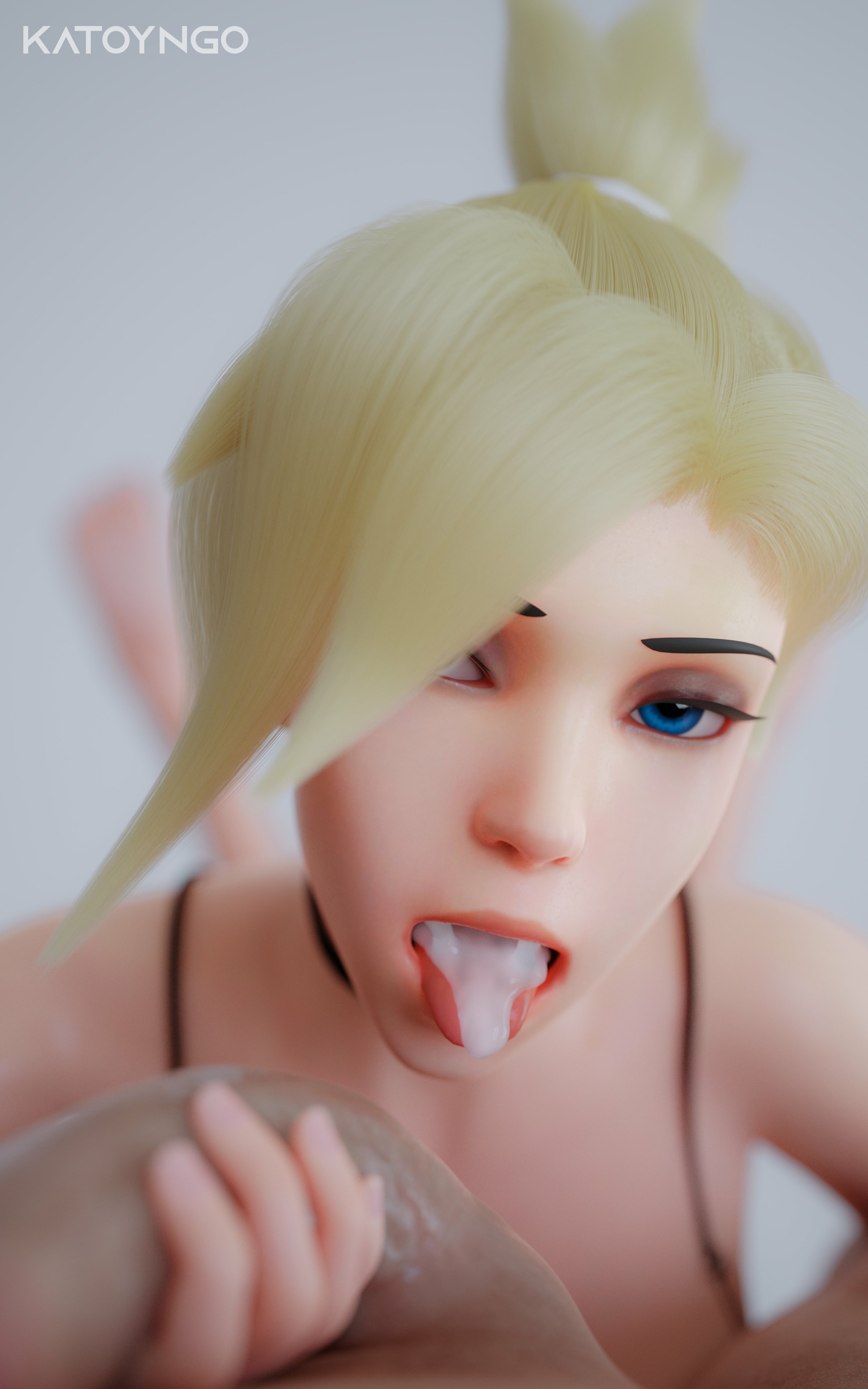 So yummy 😳 Overwatch Mercy Big Dick Dick Cum Cumshot Cum Eating Big Tits Ass Big Ass Sexy Horny Face Horny Boobs Big boobs 3d Porn