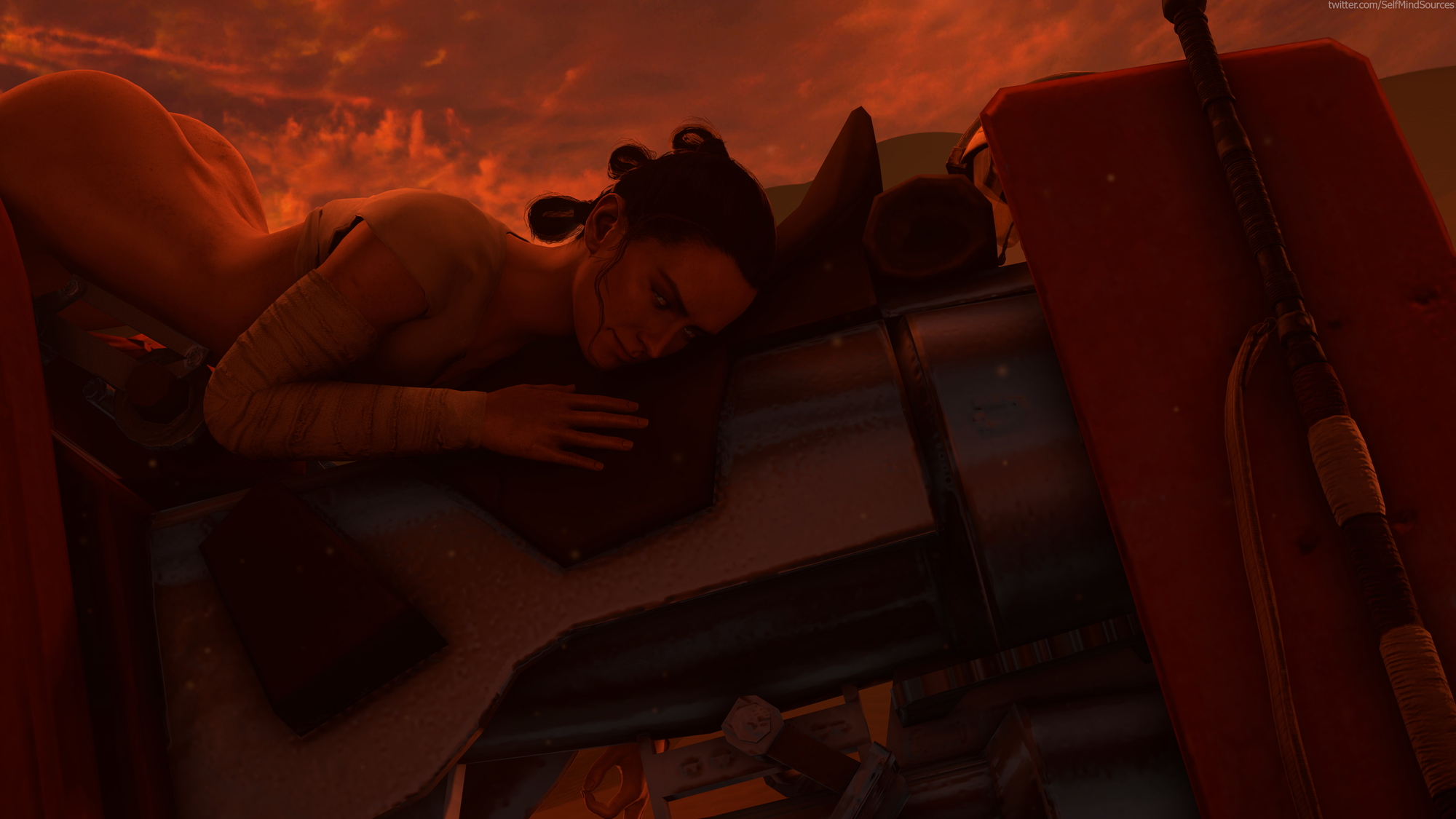 Cuz i needed a piece of that Rey ass Rey Starwars Nude Ass