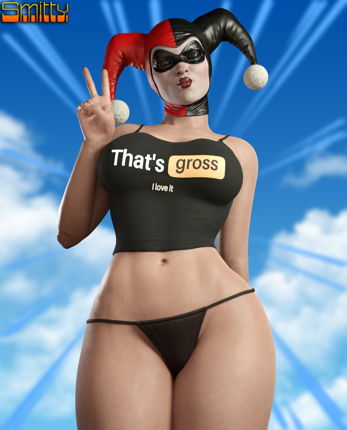 Harley s new fav top. Harley Quinn Suicide Squad Ass Big Ass Boobs Big boobs Big Tits Horny Face Horny Sexy 3d Porn