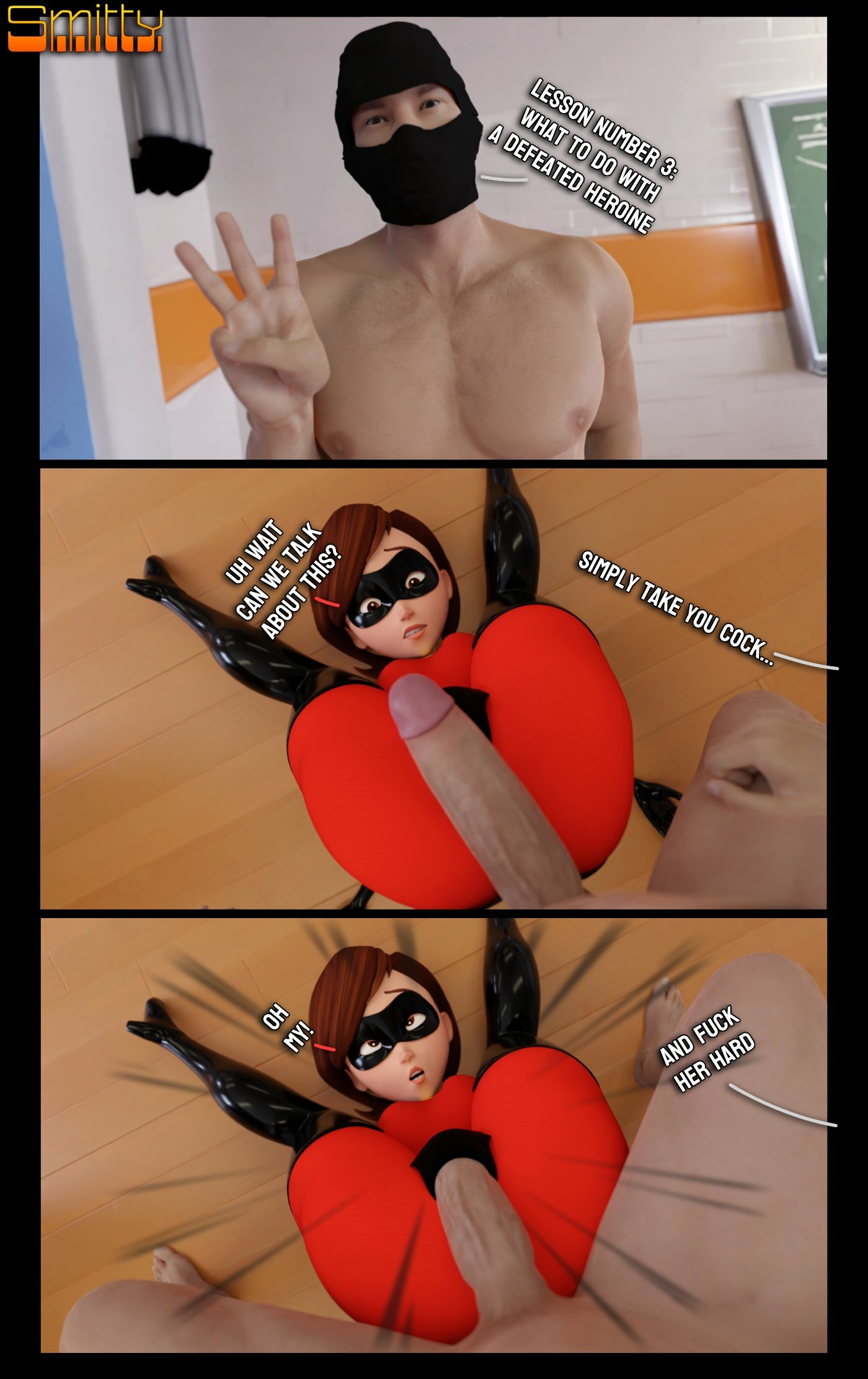 How to defeat a Heroine: With Elastigirl 6/15 Elastigirl The Incredibles Big Dick Dick Vaginal Vaginal Penetration Vaginal Sex Boobs Big boobs Ass Big Ass Big Tits Horny Face Horny Sexy 3d Porn