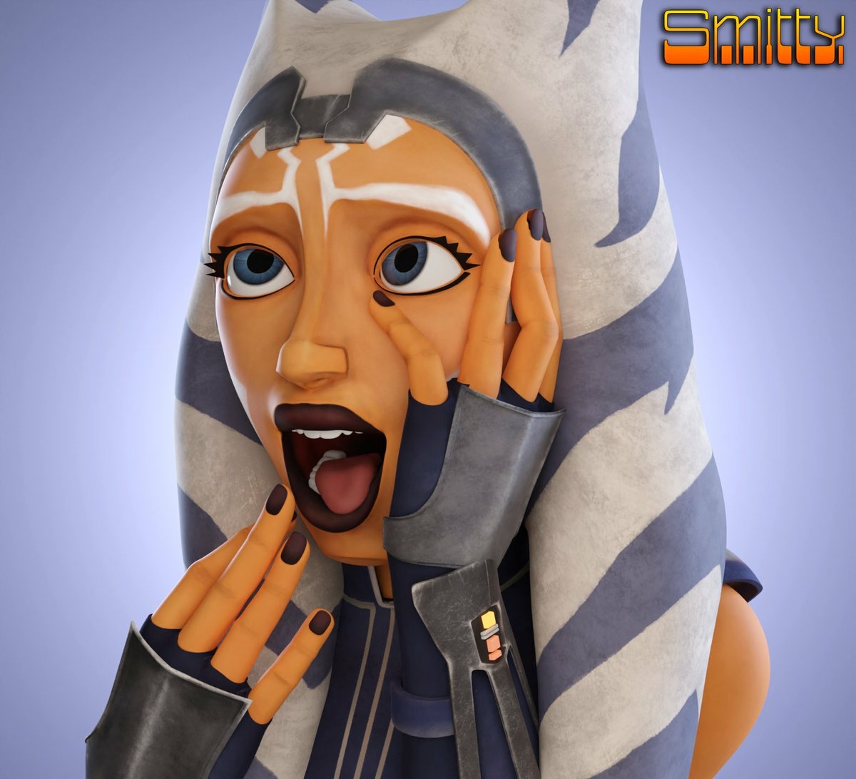 Ahsoka when she see s human men Ahsoka Tano Starwars Boobs Big boobs Ass Big Ass Big Tits Horny Face Horny Sexy 3d Porn