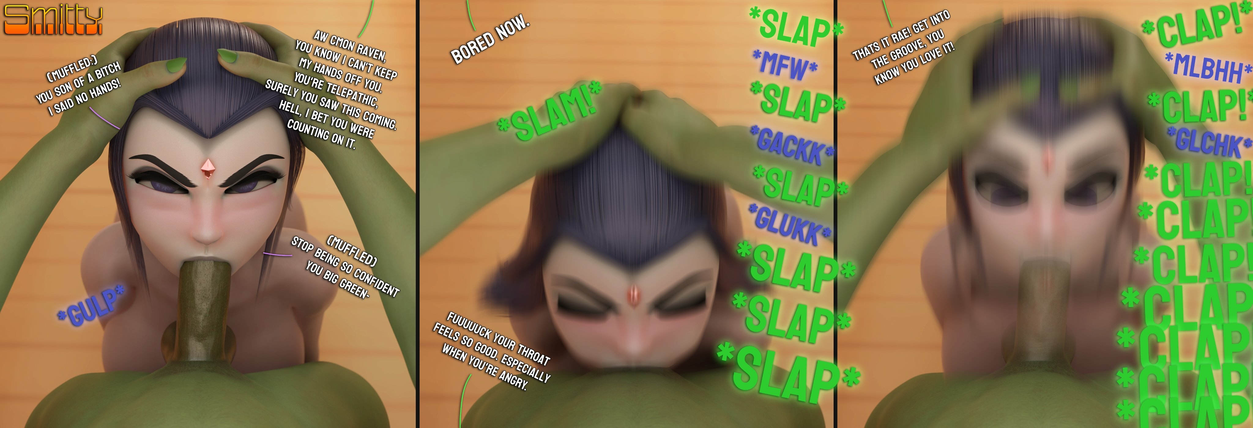 Raven s Erotic Education! 5/6 Raven (teen Titans) Teen Titans Big Dick Dick Oral Sex Oral Boobs Big boobs Ass Big Ass Big Tits Horny Face Horny Sexy 3d Porn