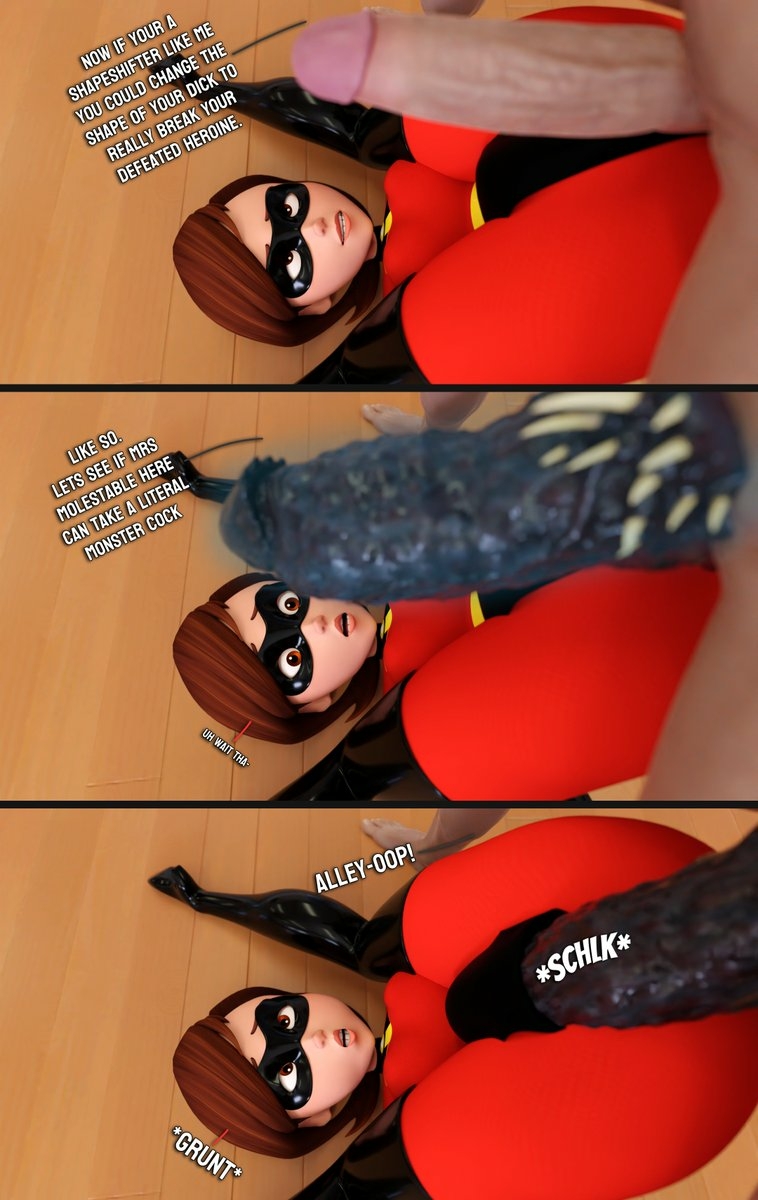 How to defeat a Heroine: With Elastigirl 8/15 Elastigirl The Incredibles Big Dick Dick Vaginal Vaginal Penetration Boobs Big boobs Ass Big Ass Big Tits Horny Face Horny Sexy 3d Porn