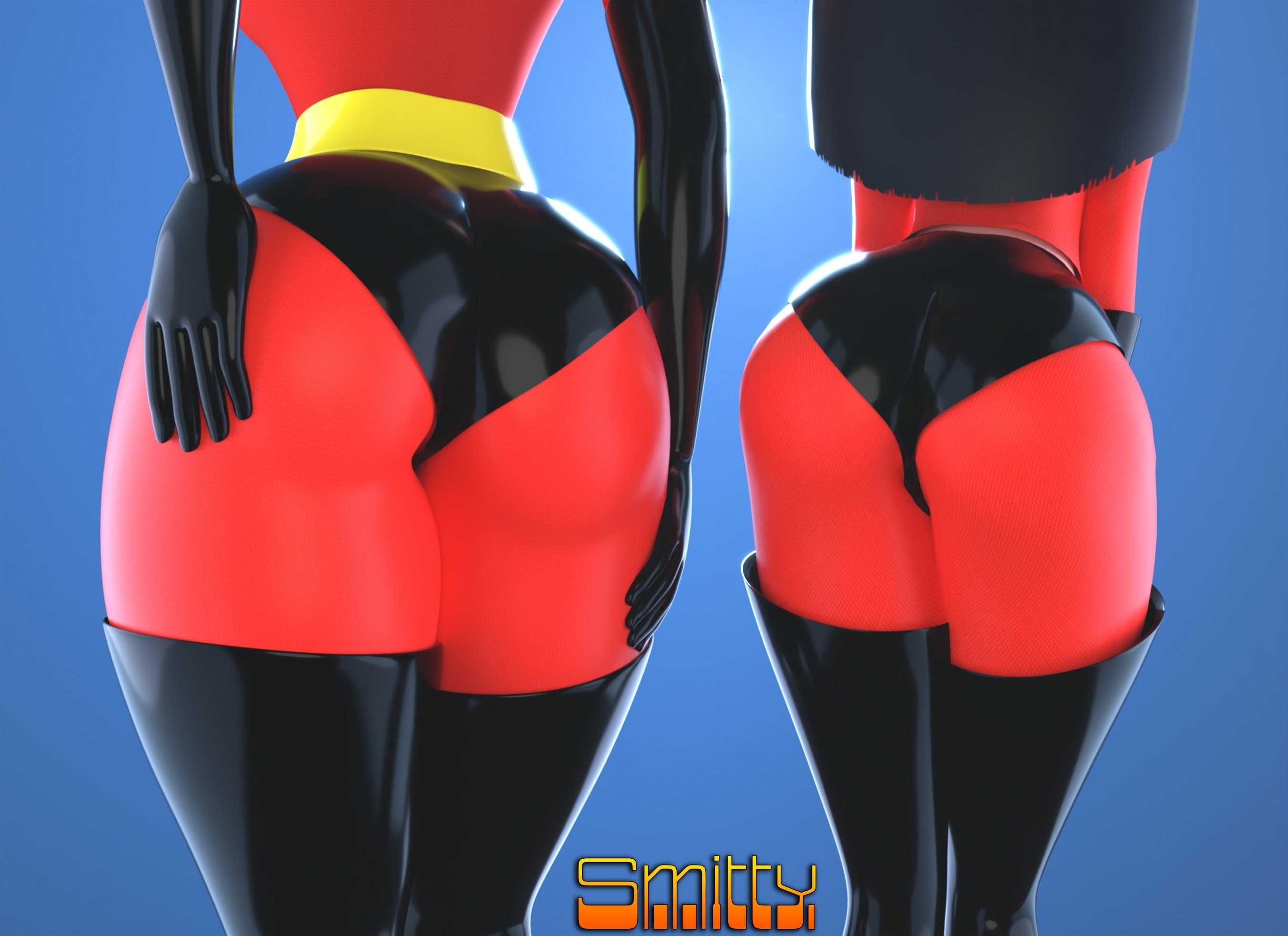 Mom and daughter booty 🍑🍑 Elastigirl The Incredibles Cake Ass Big Ass Horny Face Horny Sexy 3d Porn