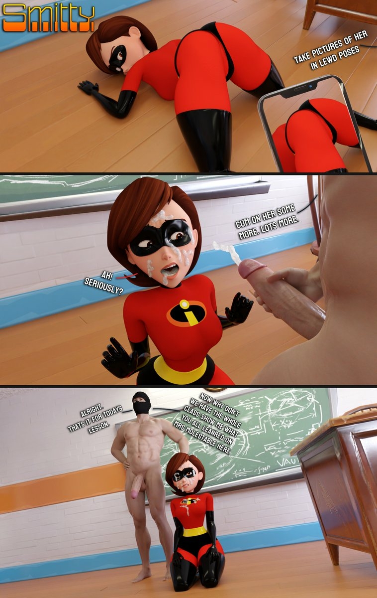 How to defeat a Heroine: With Elastigirl 13/15 Elastigirl The Incredibles Big Dick Dick Cum Cumshot Cake Boobs Big boobs Ass Big Ass Big Tits Horny Face Horny Sexy 3d Porn
