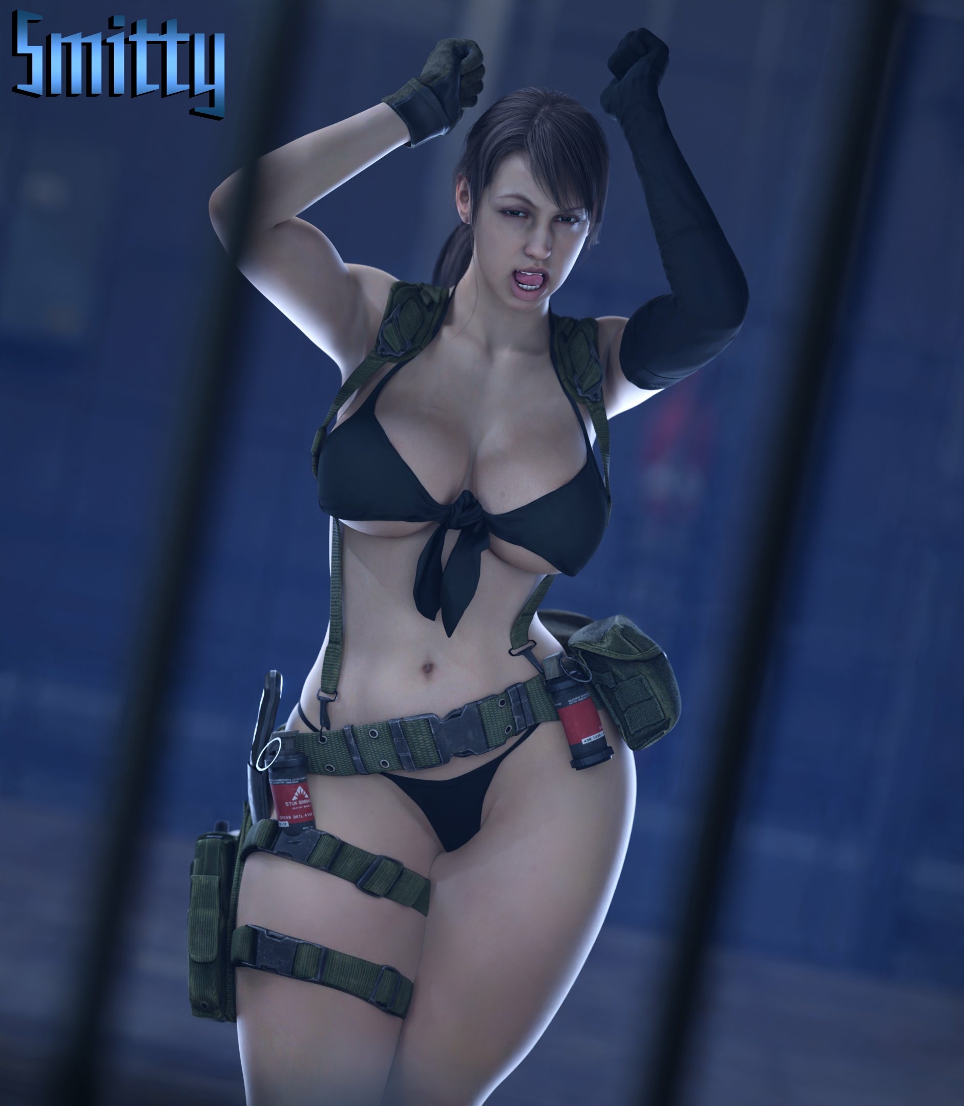 POV: you catch Quiet dancin and she catches you starin. Quiet Metal Gear Solid Lingerie Sexy Lingerie Ass Cake Boobs Big boobs Big Ass Big Tits Horny Face Horny Sexy 3d Porn 2