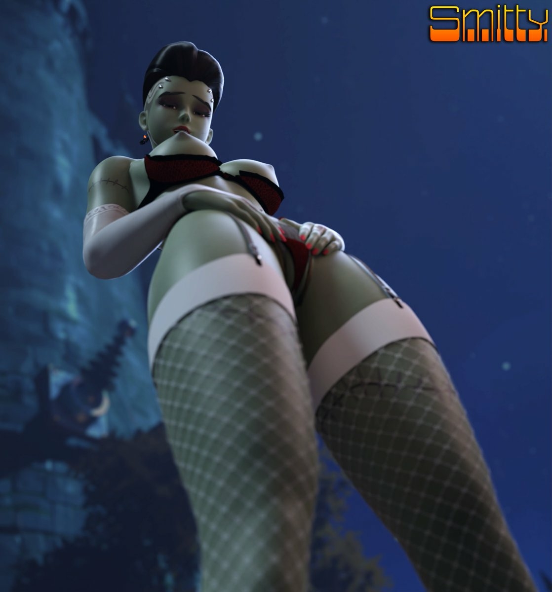 Bride Sombra is underrated Sombra Overwatch Nipples Ass Cake Boobs Big boobs Big Ass Big Tits Horny Face Horny Sexy 3d Porn