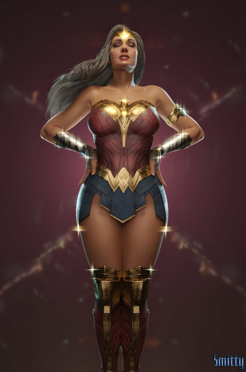 Pure Wonder Wonder Woman Wonder Woman Series Ass Cake Boobs Big boobs Big Ass Big Tits Horny Face Horny Sexy 3d Porn