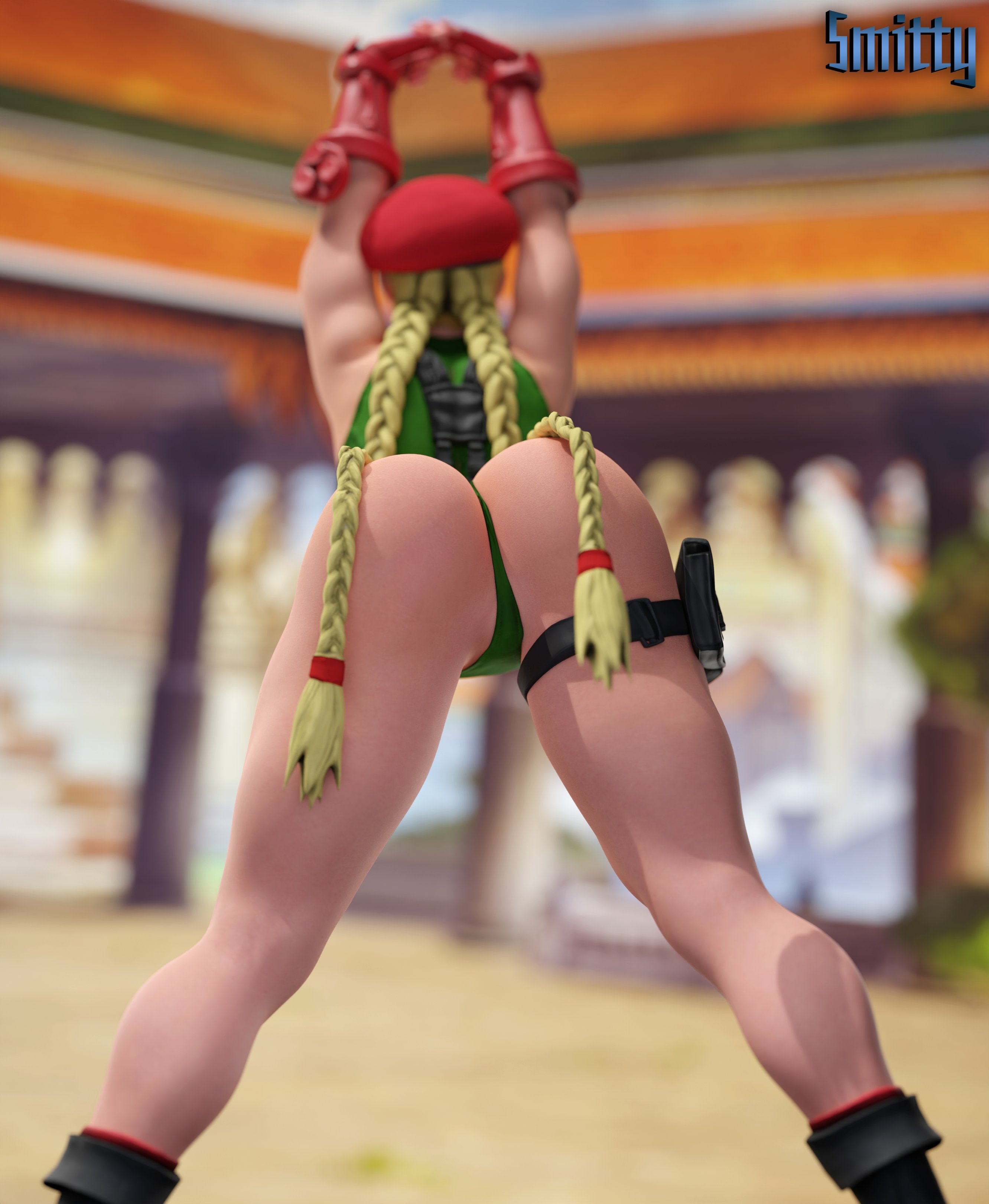 Cammy booty be poppin Cammy White Street Fighter Ass Cake Boobs Big boobs Big Ass Big Tits Horny Face Horny Sexy 3d Porn