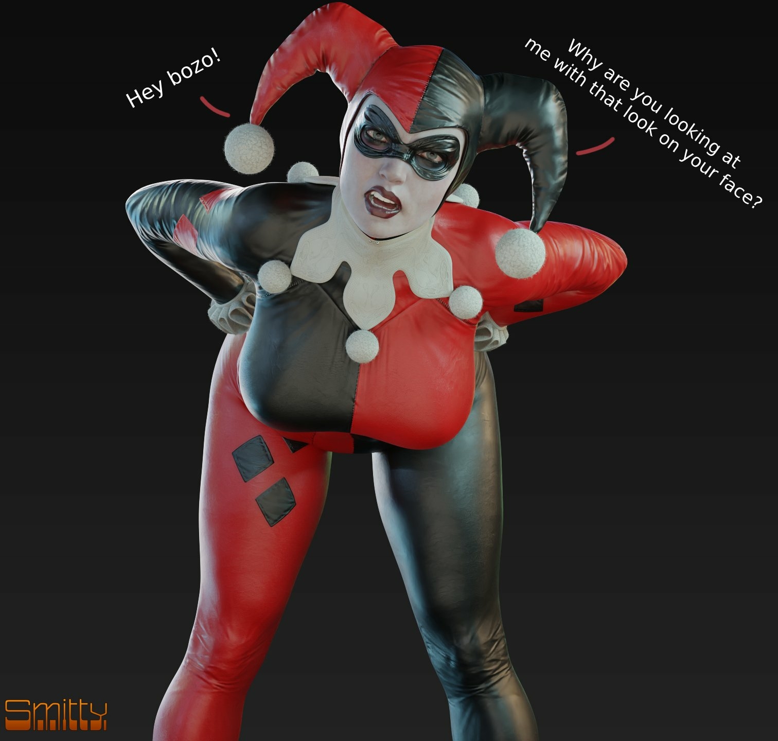 Have some wholesome Harley to brighten yer day Harley Quinn Suicide Squad Boobs Big boobs Big Tits Ass Cake Sexy Horny Face Horny 3d Porn