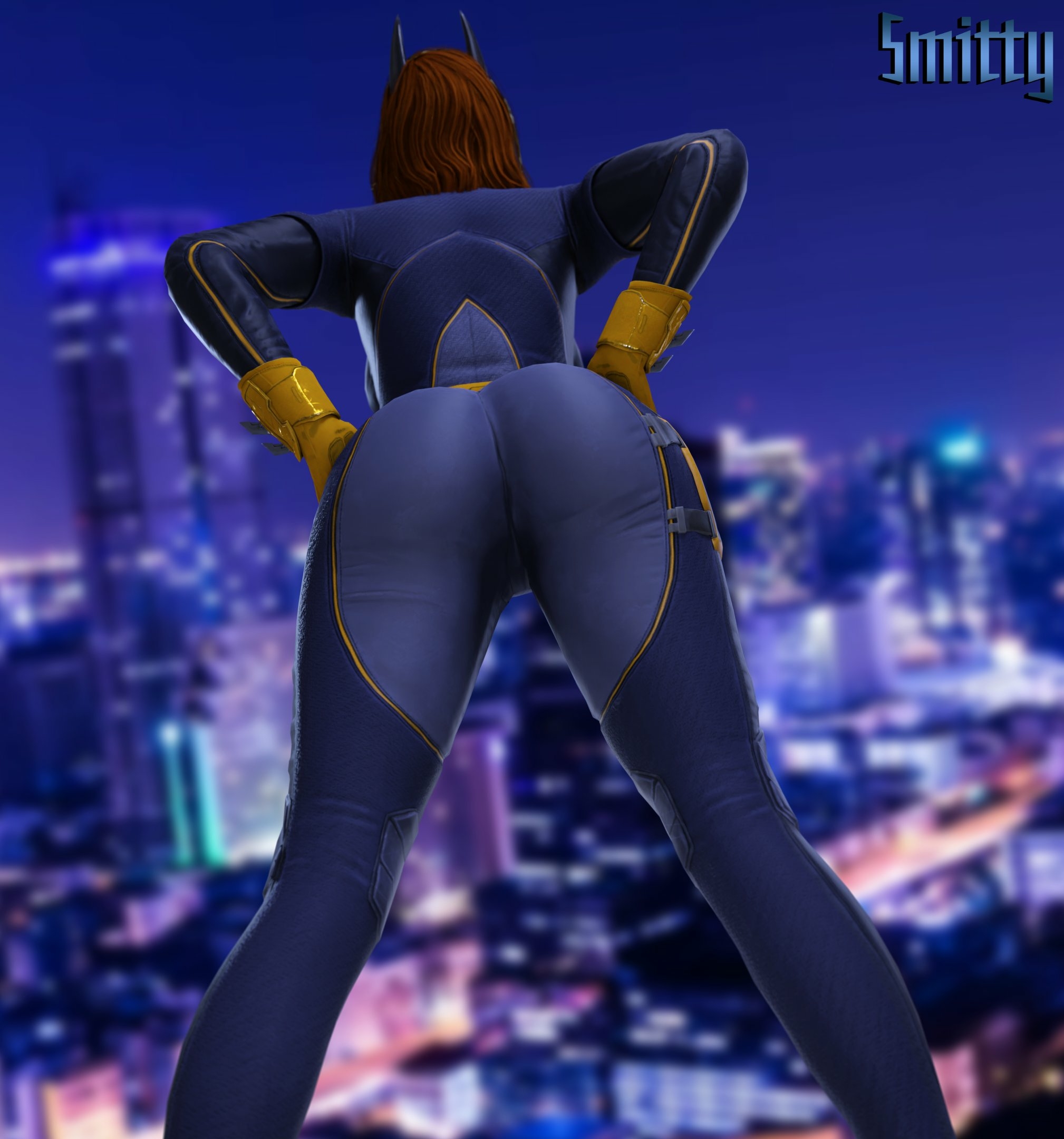 The caked up defender of Gotham. Batgirl Dc Comics Boobs Big boobs Big Tits Ass Cake Sexy Horny Face Horny 3d Porn 3