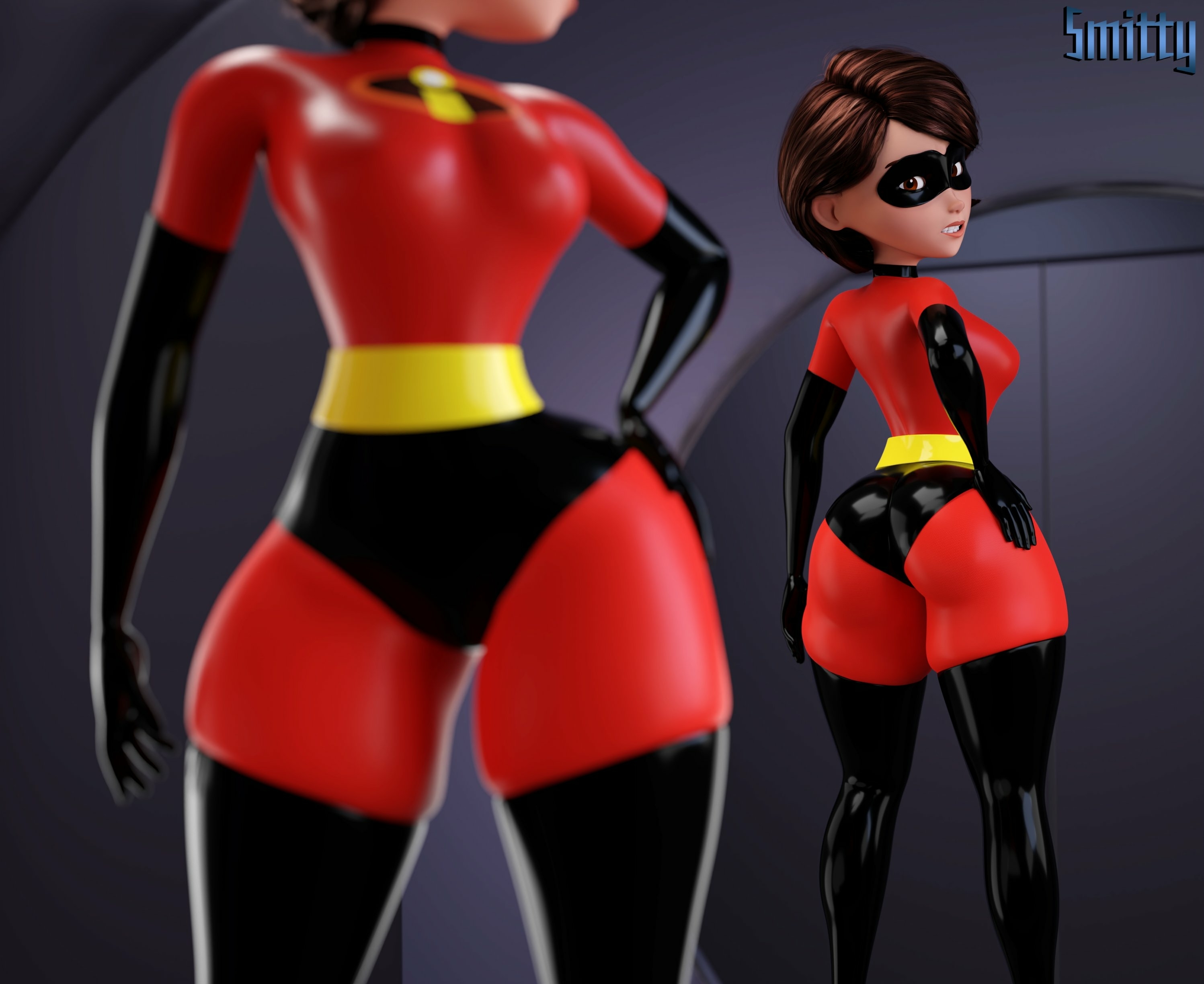 THE scene that started it all. Elastigirl The Incredibles Boobs Big boobs Big Tits Ass Cake Sexy Horny Face Horny 3d Porn