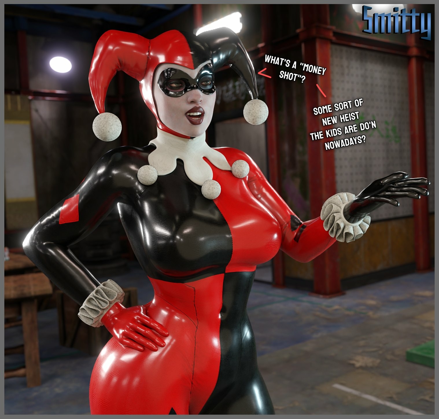 April Fools with da queen of jokes Harley. Harley Quinn Suicide Squad Vaginal Vaginal Penetration Vaginal Sex Big Dick Cum Ass Sexy Horny Face Horny Big boobs Big Tits 3d Porn