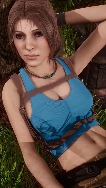 Lara Croft - Pose 08 Lara Croft Tomb Raider Honey Select 2 Studio Neov2 Digital Art 6