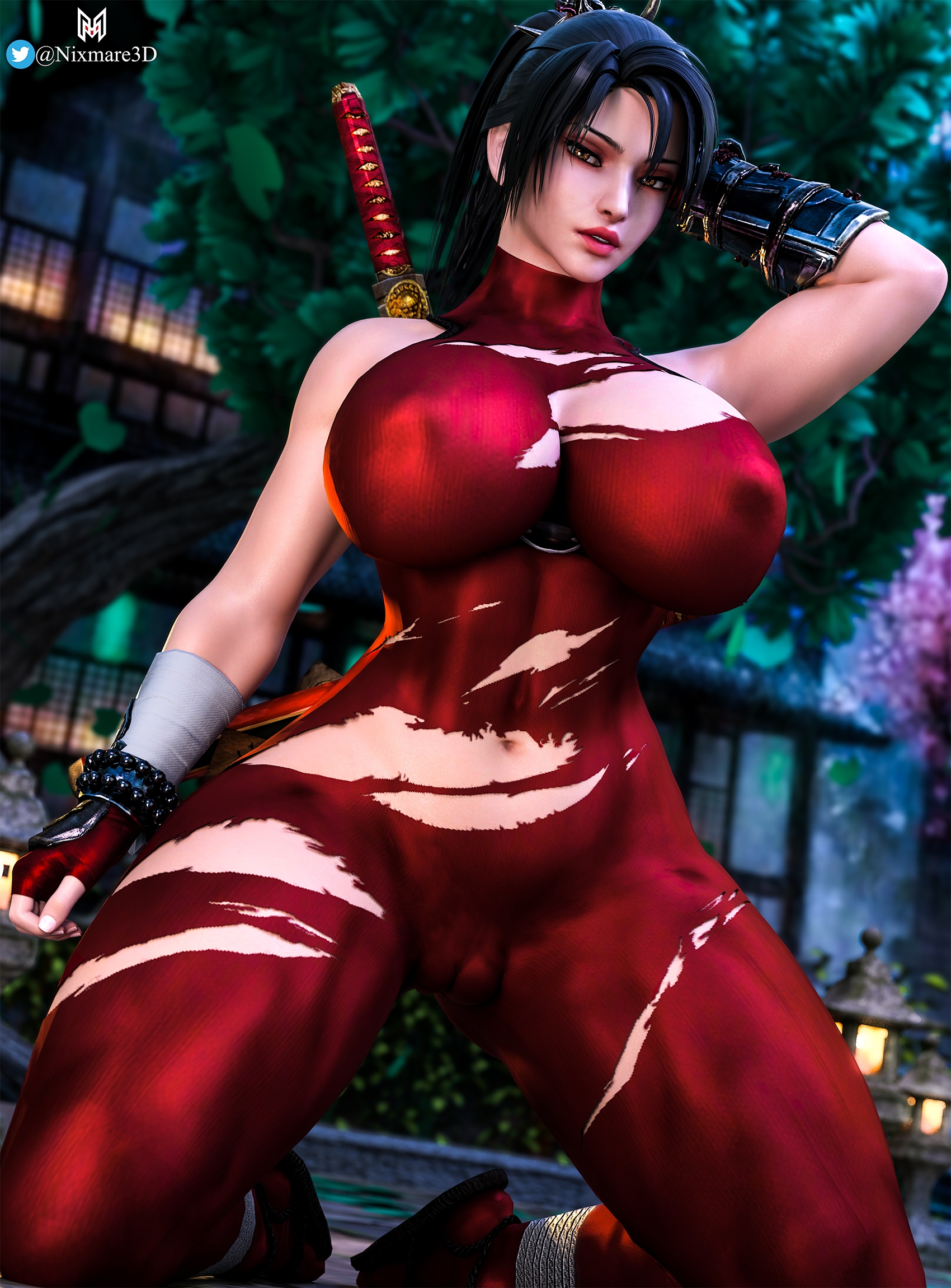 Thiccki Taki Soul Calibur Wide Hips Hips Curvy Voluptuous Thick Thick Thighs Breasts Natural Breast Thighs 3d Porn Big Tits Nsfw Sexy Big Breasts Largebreasts Bodysuit