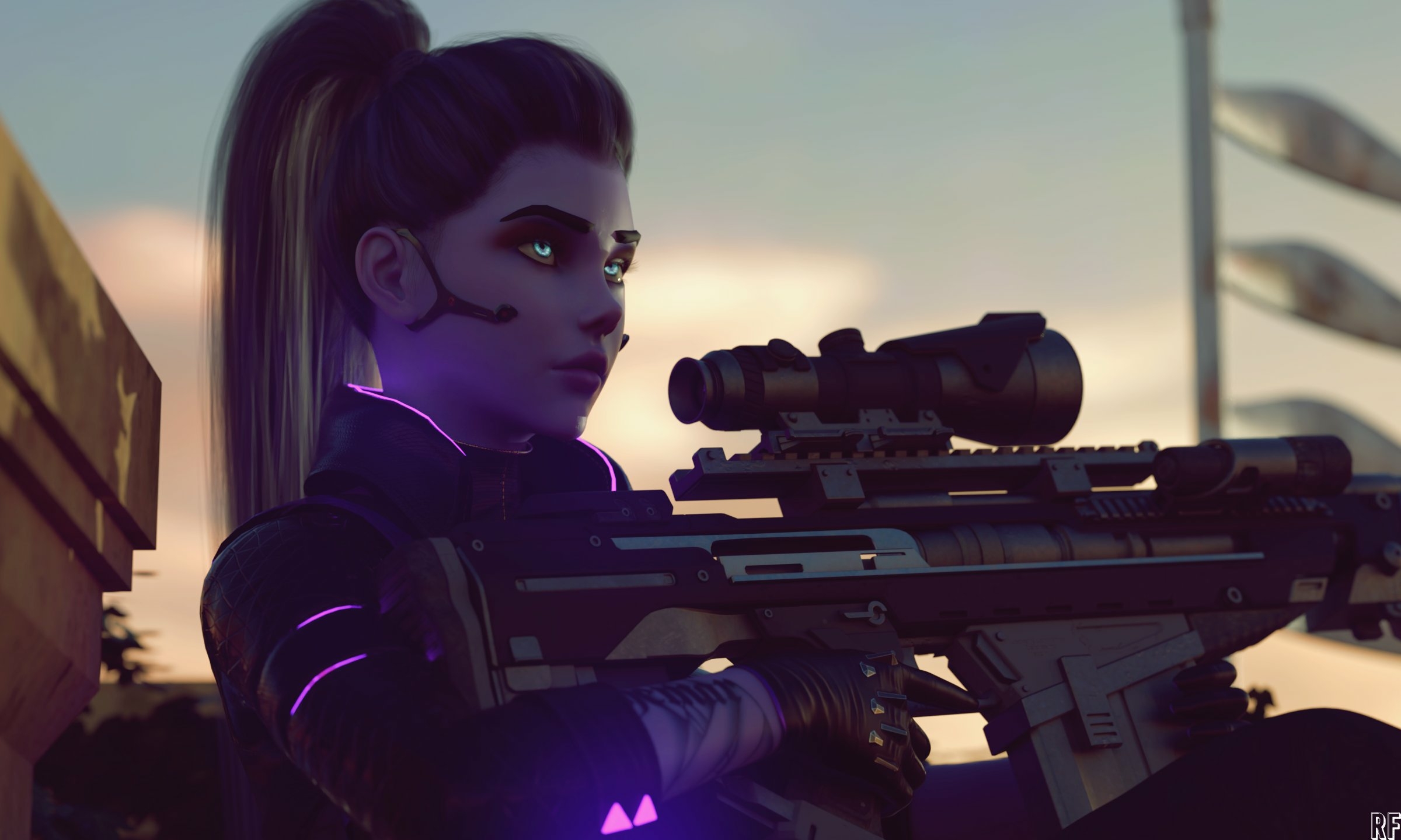 Amélie Widowmaker Overwatch Naked Cake Boobs Big boobs Ass Horny Face Horny Sexy 3d Porn