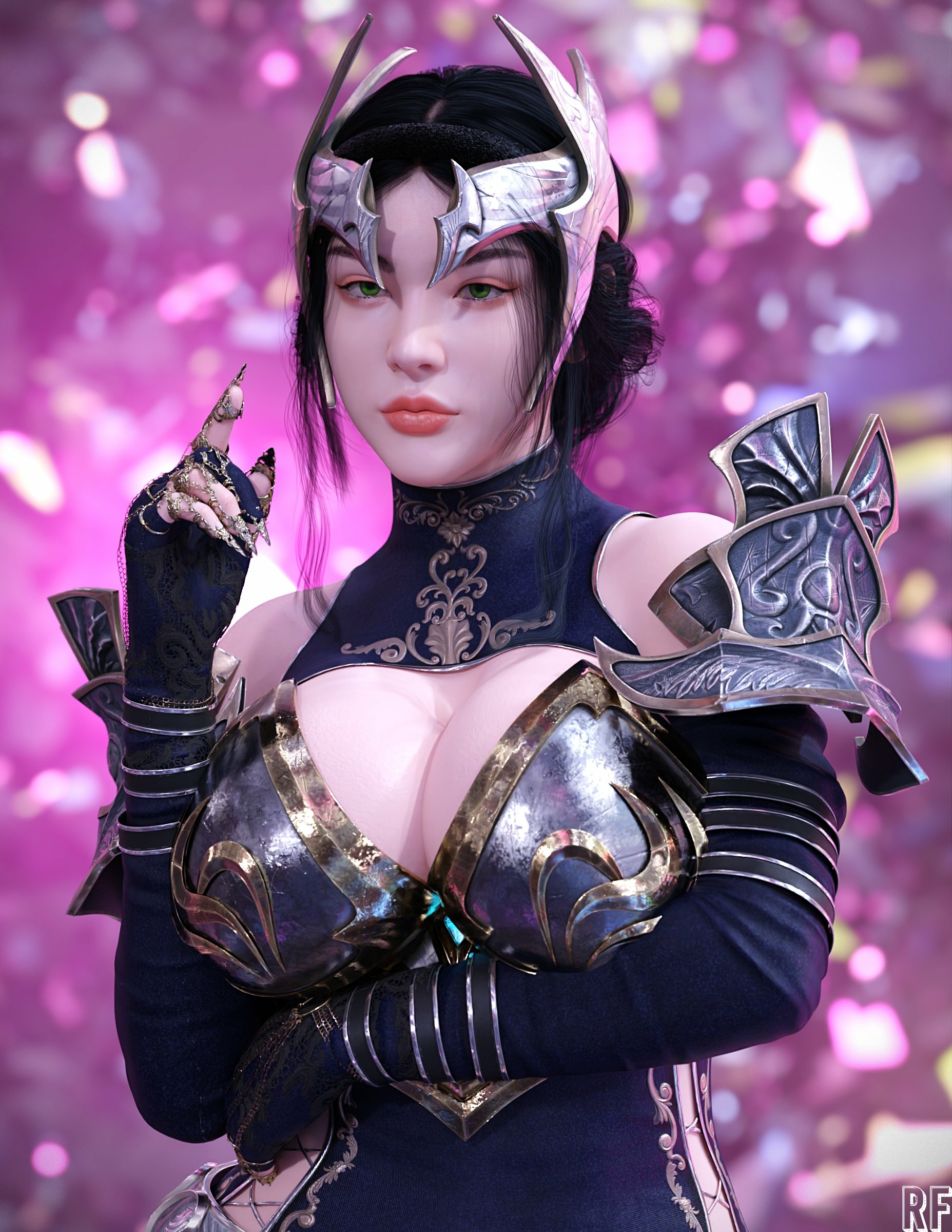 she is cute  Original Character Lingerie Sexy Lingerie Naked Cake Boobs Big boobs Horny Face Horny Sexy 3d Porn