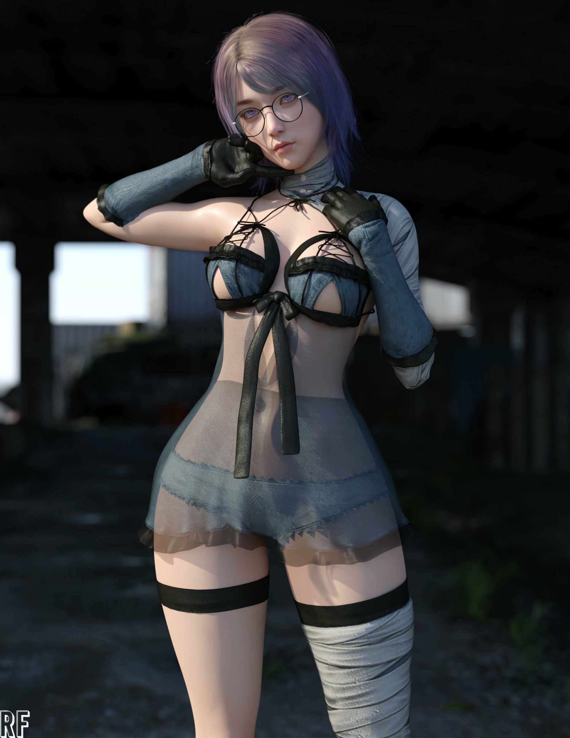 what will you do  Original Character Lingerie Sexy Lingerie Naked Cake Boobs Big boobs Horny Face Horny Sexy 3d Porn