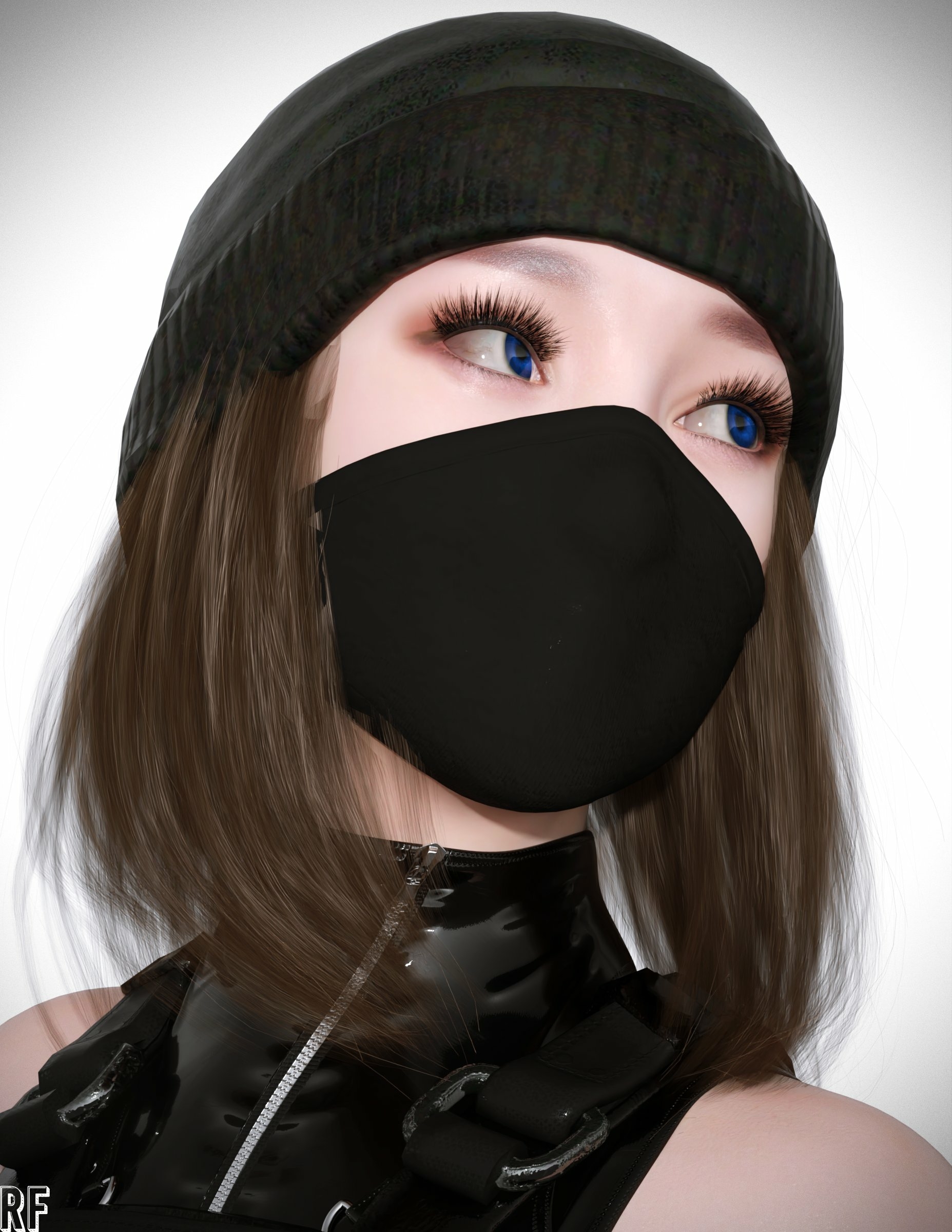 Long Hair Frost Rainbow Six Siege Naked Cake Boobs Big boobs Horny Face Horny Sexy 3d Porn 2