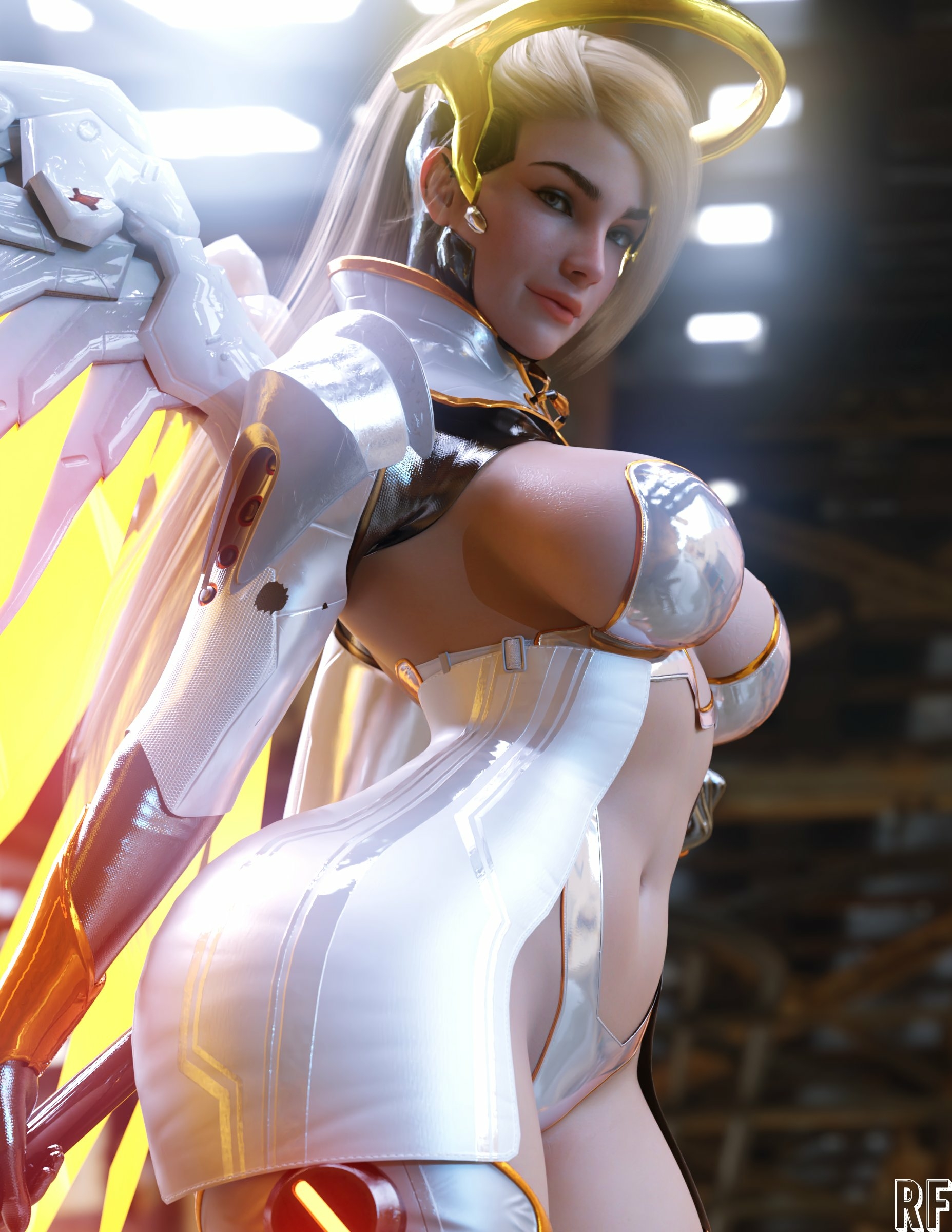 Aphrodite Mercy Aphrodite Ascendant One Lingerie Sexy Lingerie Naked Cake Boobs Big boobs Horny Face Horny Sexy 3d Porn