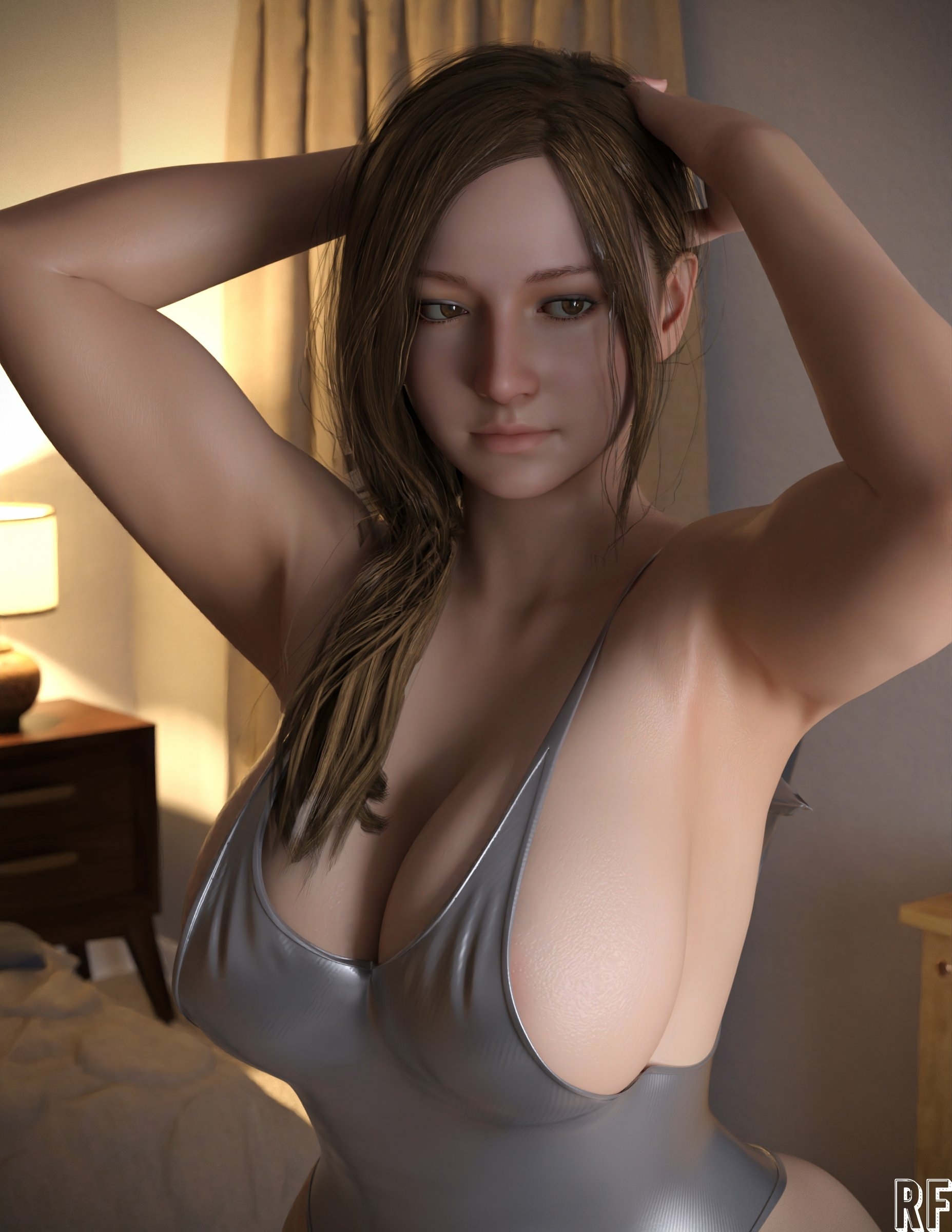 Mia Mia Winters Resident Evil Naked Cake Boobs Big boobs Horny Face Horny Sexy 3d Porn
